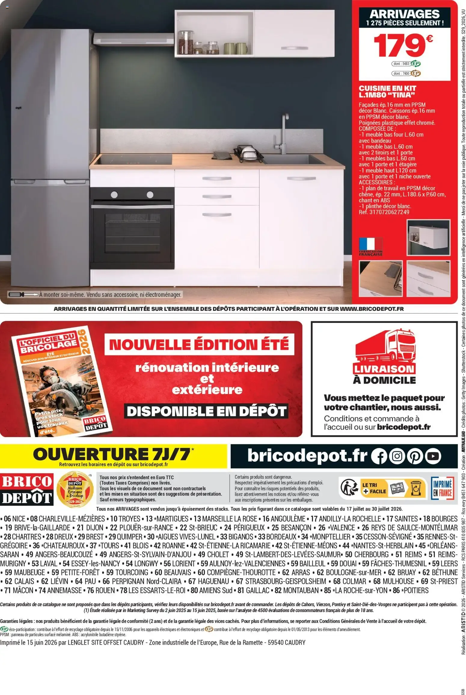 Brico Dépôt catalogue à partir du 17/07/2026 - promo en ligne du 17 juillet au 30 juillet 2026 - Catalogue page 12