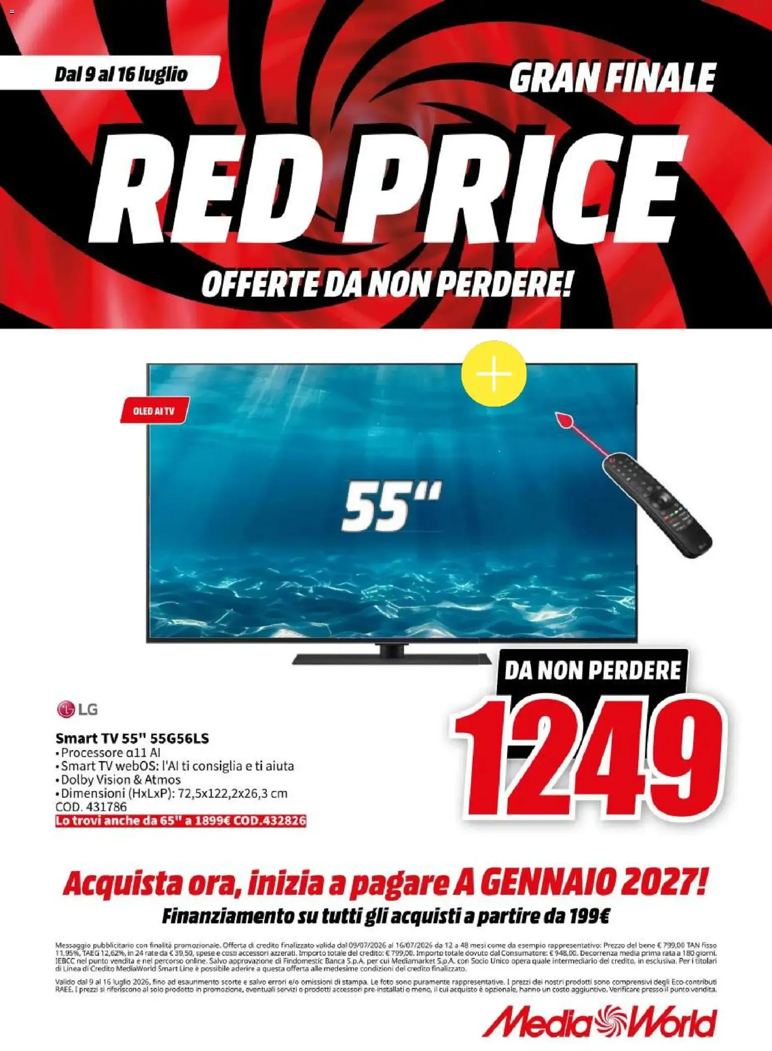 GRAN FINALE RED PRICE - OFFERTE DA NON PERDERE! da 9 luglio a 16 luglio di 2026 - Pagina del volantino 2