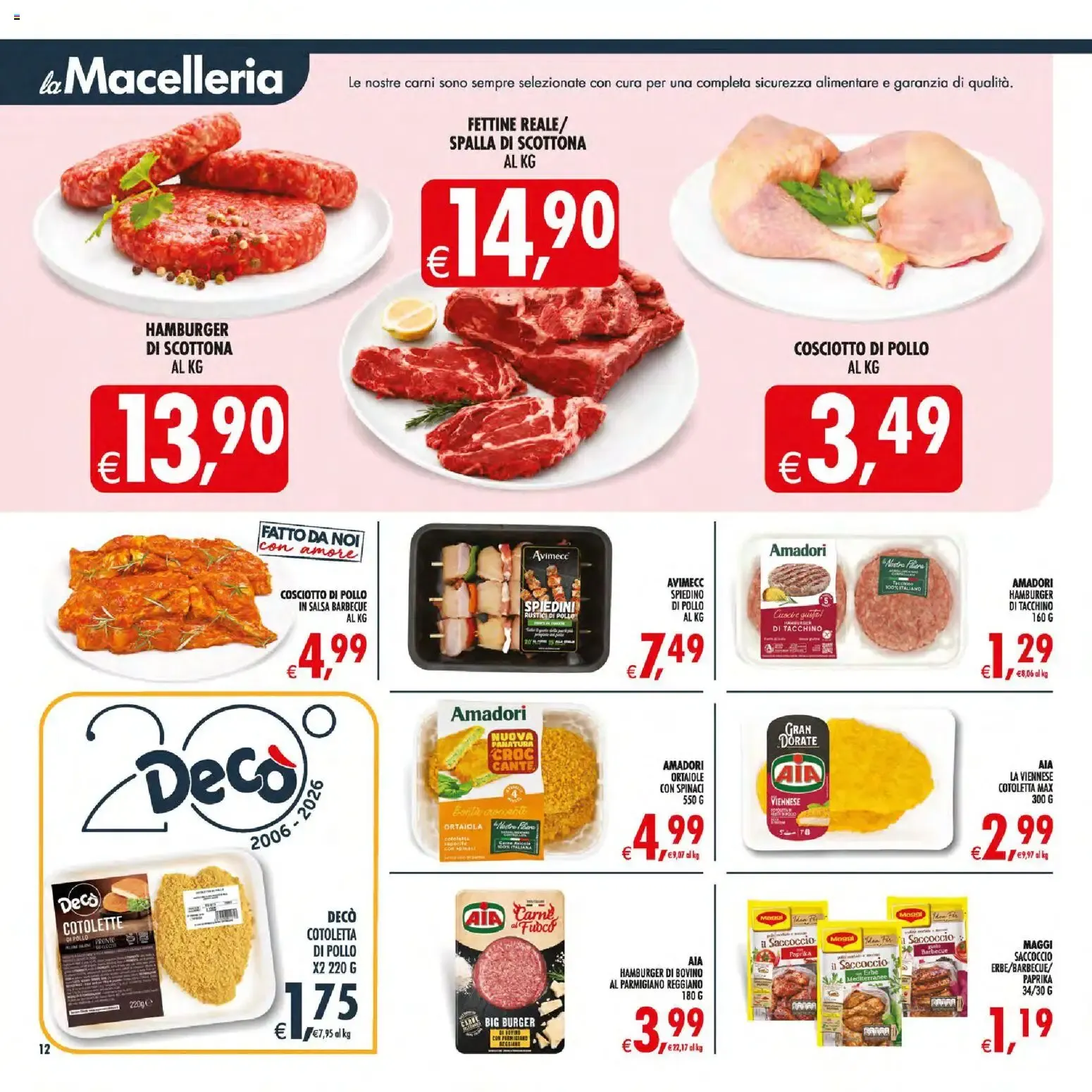 Nuovo Decò volantino Maxistore, Supermercati Lipari dal 21/07/2026 > offerte anteprima 🛍️ da 21 luglio a 30 luglio di 2026 - Pagina del volantino 12