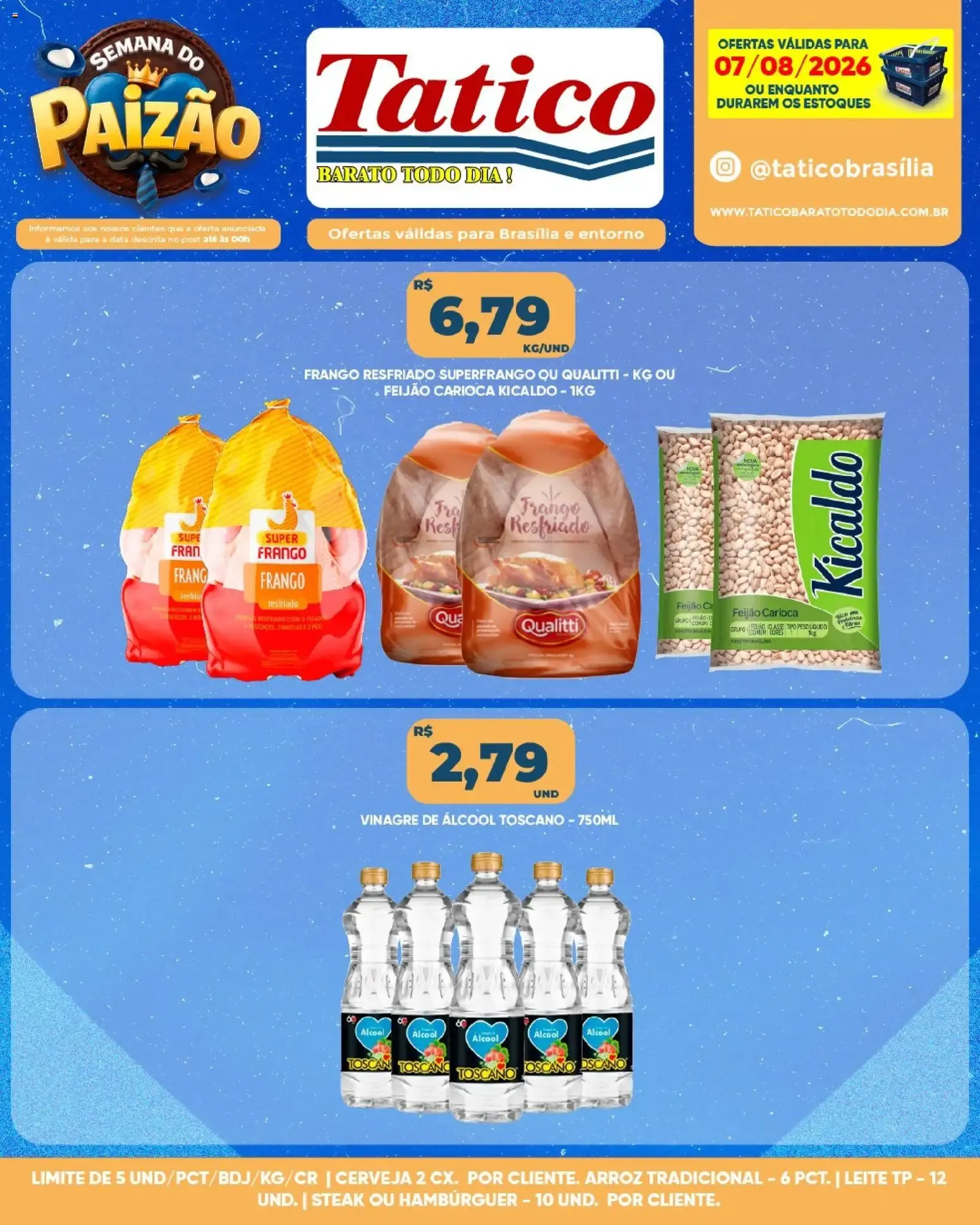 Encarte de Tatico ofertas do Dia 7 de agosto até 7 de agosto 2026 - Pagina 3