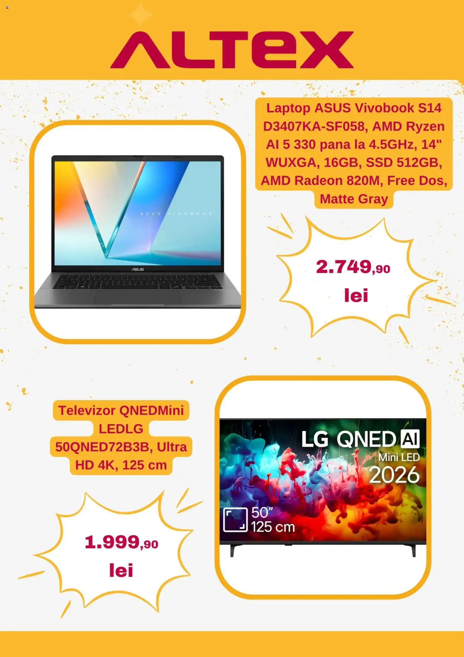 Catalog Catalog Altex SUPER OFERTELE continuă, vara continuă! de la 20 august până la 26 august 2026 - Revista Pagina 3