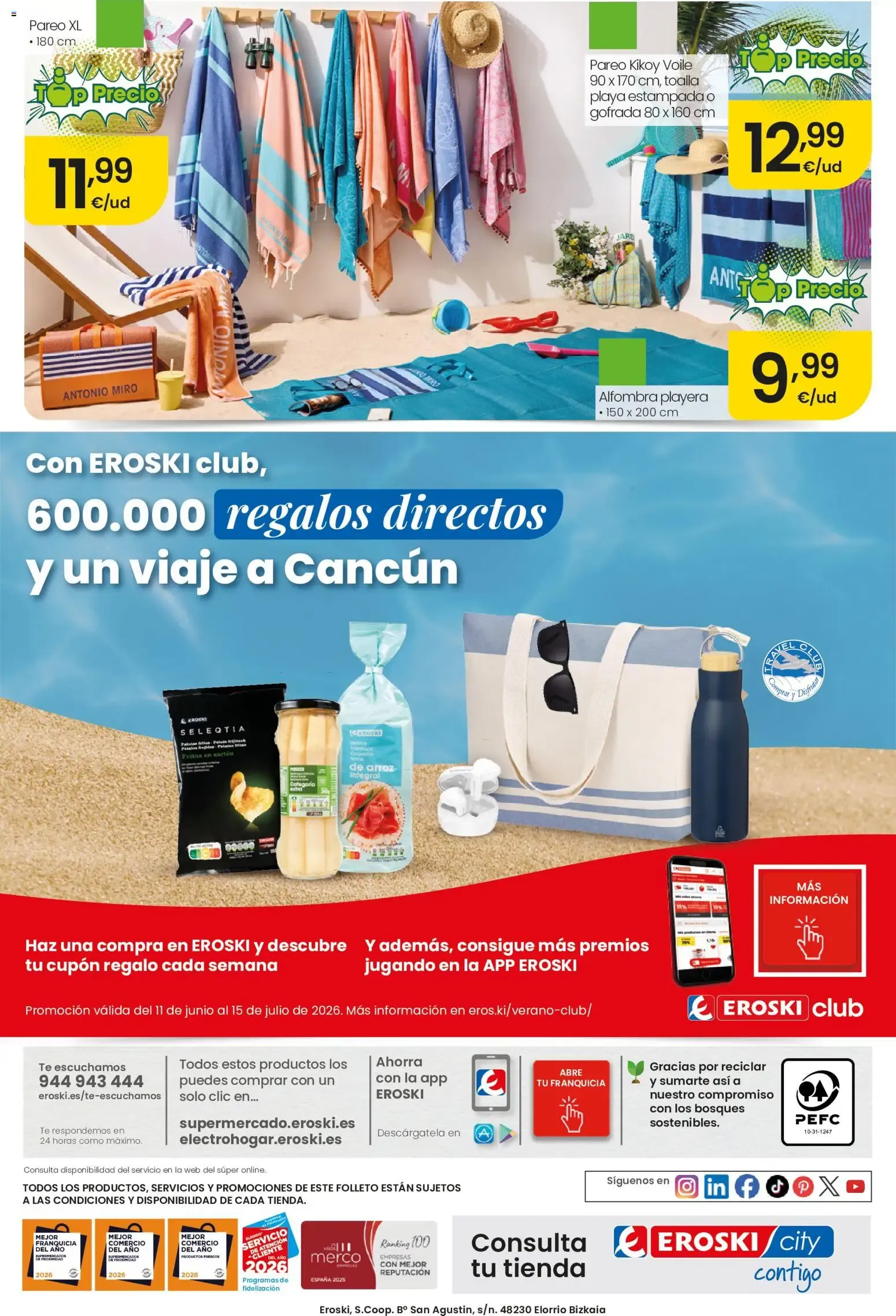 Catálogo de Eroski Ofertones de verano City del 11/06/2026 11 de junio al 1 de julio 2026 - Página 8
