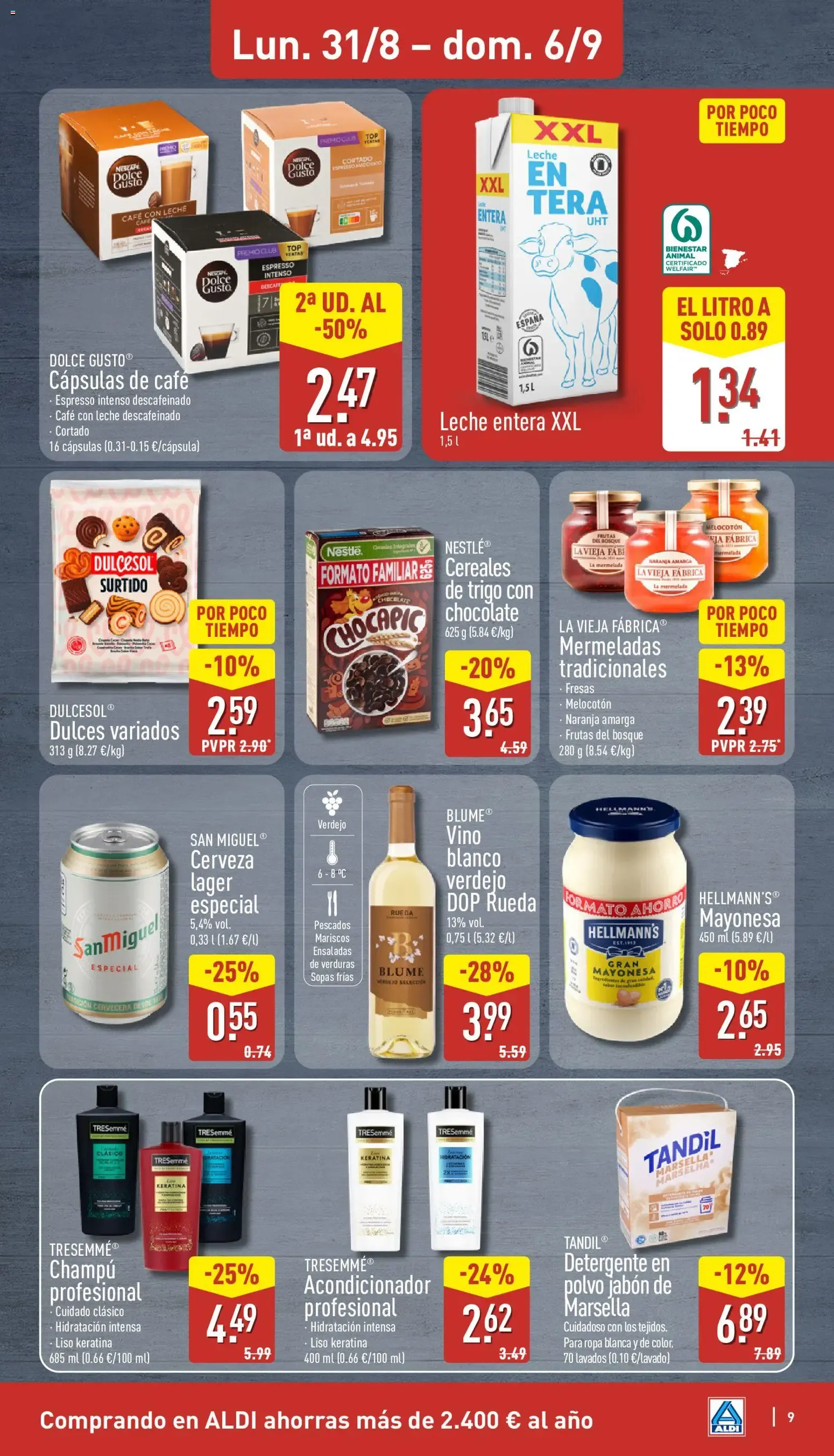 Catálogo de Aldi folleto Baleares del 31/08/2026 | Catálogo 31 de agosto al 6 de septiembre 2026 - Página 9