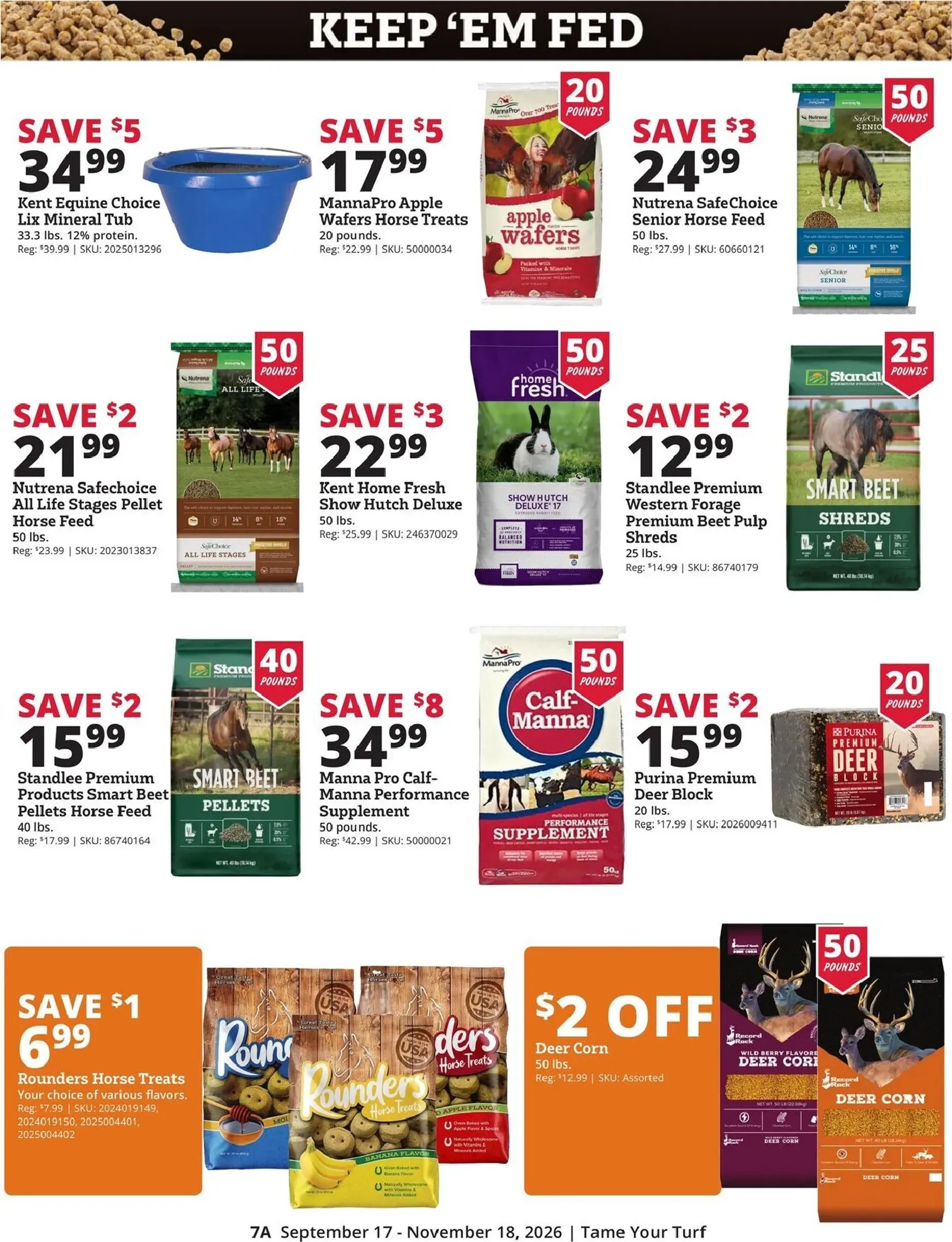 Weekly ad Rural King | Tame Your Turf from September 17 to November 18 2026 - Page 7
