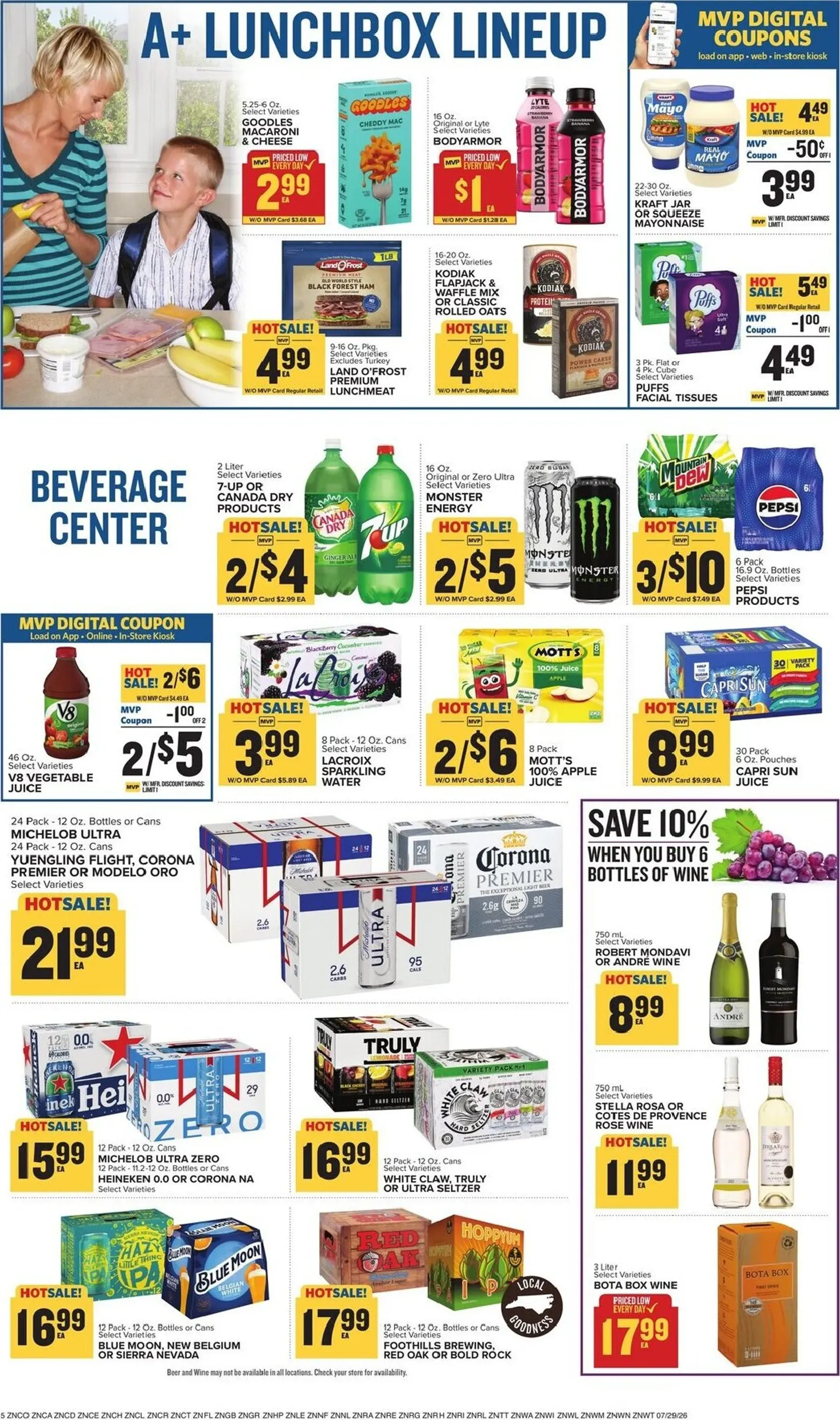 Weekly ad Current Food Lion leaflet valid from Wednesday 07/29/2026 to Tuesday 08/04/2026 from July 29 to August 4 2026 - Page 10