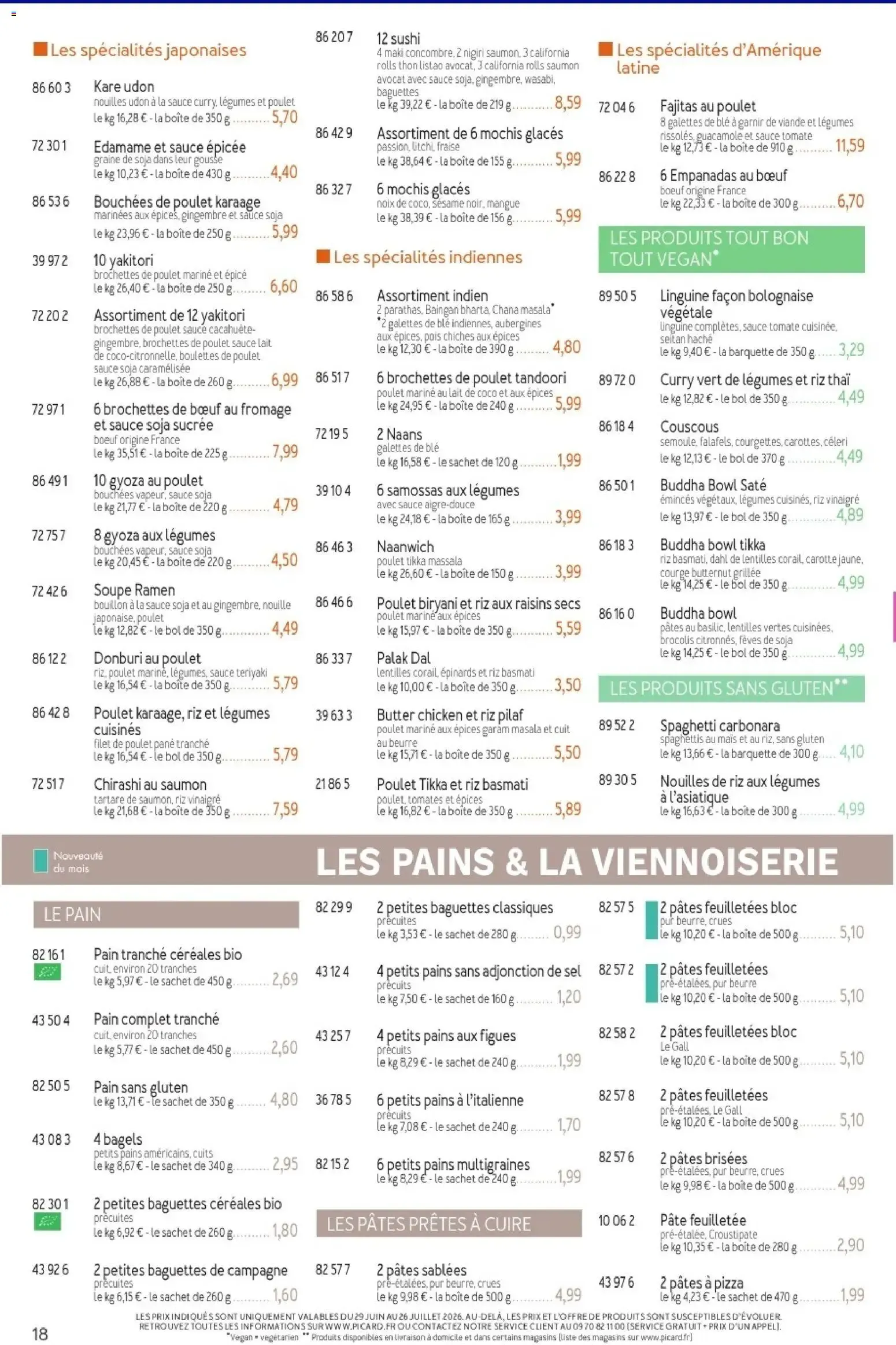 Picard - Catalogue Trimestriel à partir du 29/06/2026 - promo en ligne du 29 juin au 13 septembre 2026 - Catalogue page 17