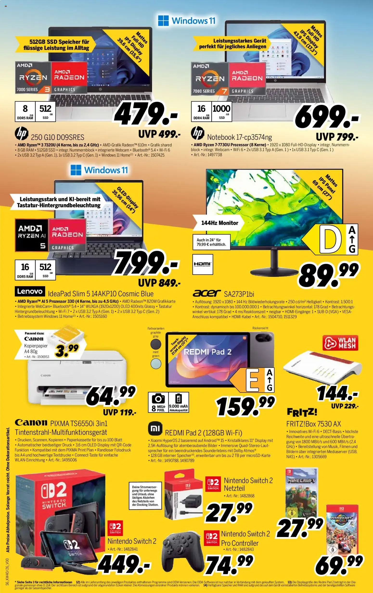 Medimax Prospekt (ab 26.09.2026) zum Blättern von 26. September bis 2. Oktober 2026 - Prospekt seite 6