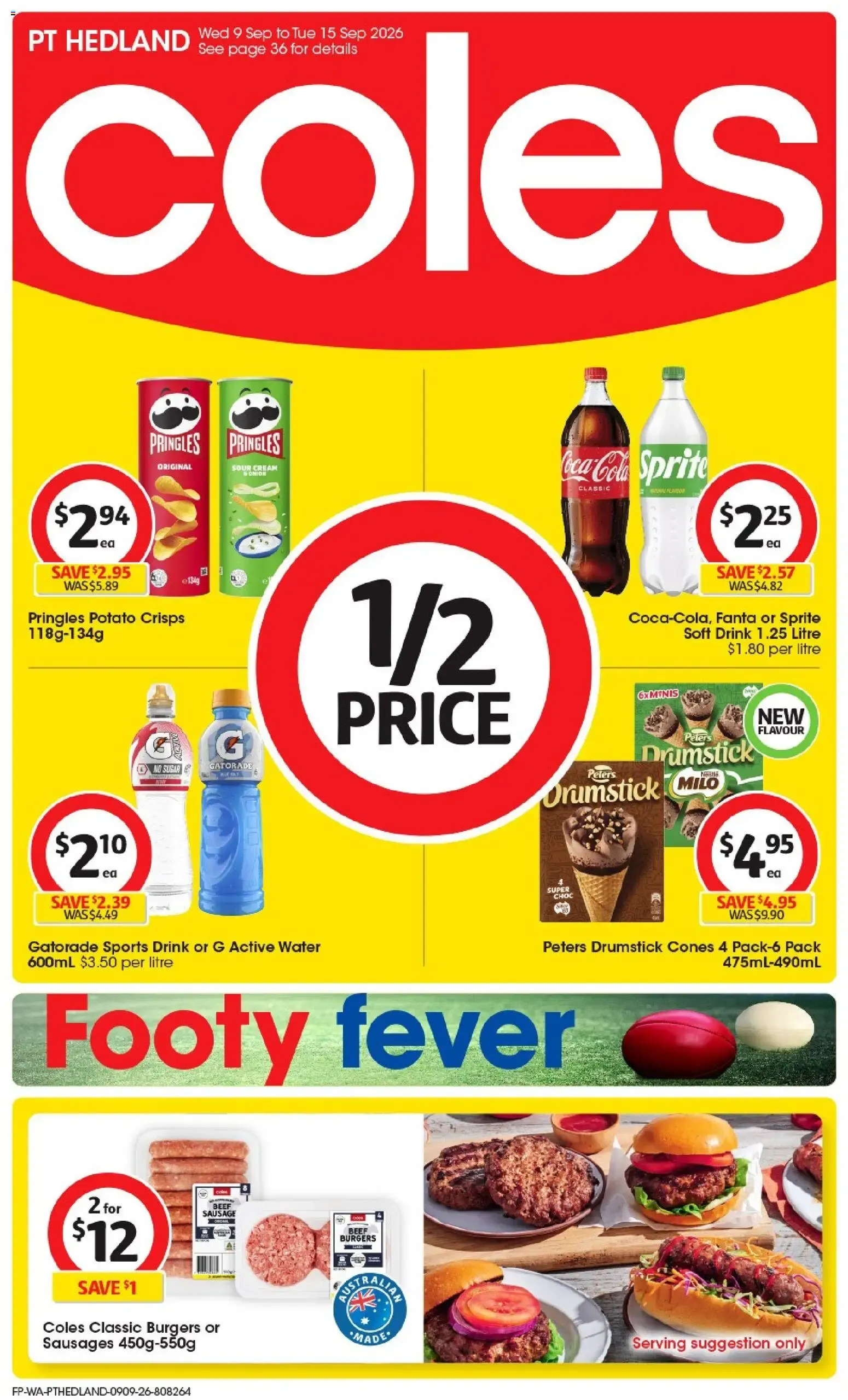 Coles catalogue valid from 09/09/2026 > Online Australia - Catalogue valid from 9 September to 15 September 2026 - page 1