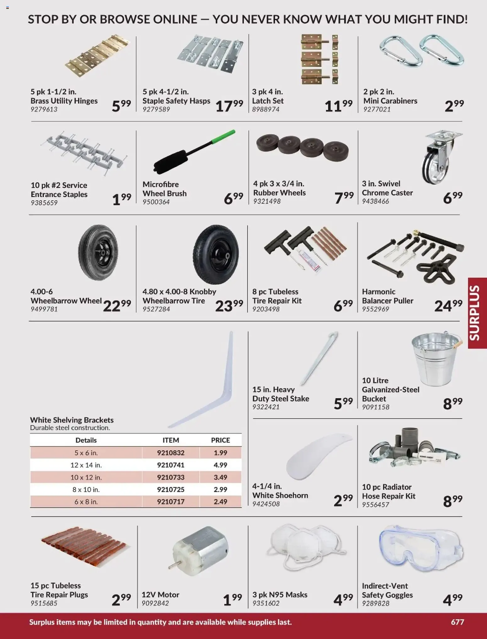 Princess Auto 2026 Catalogue - Surplus from April 21 to April 21 2027 - flyer page 15
