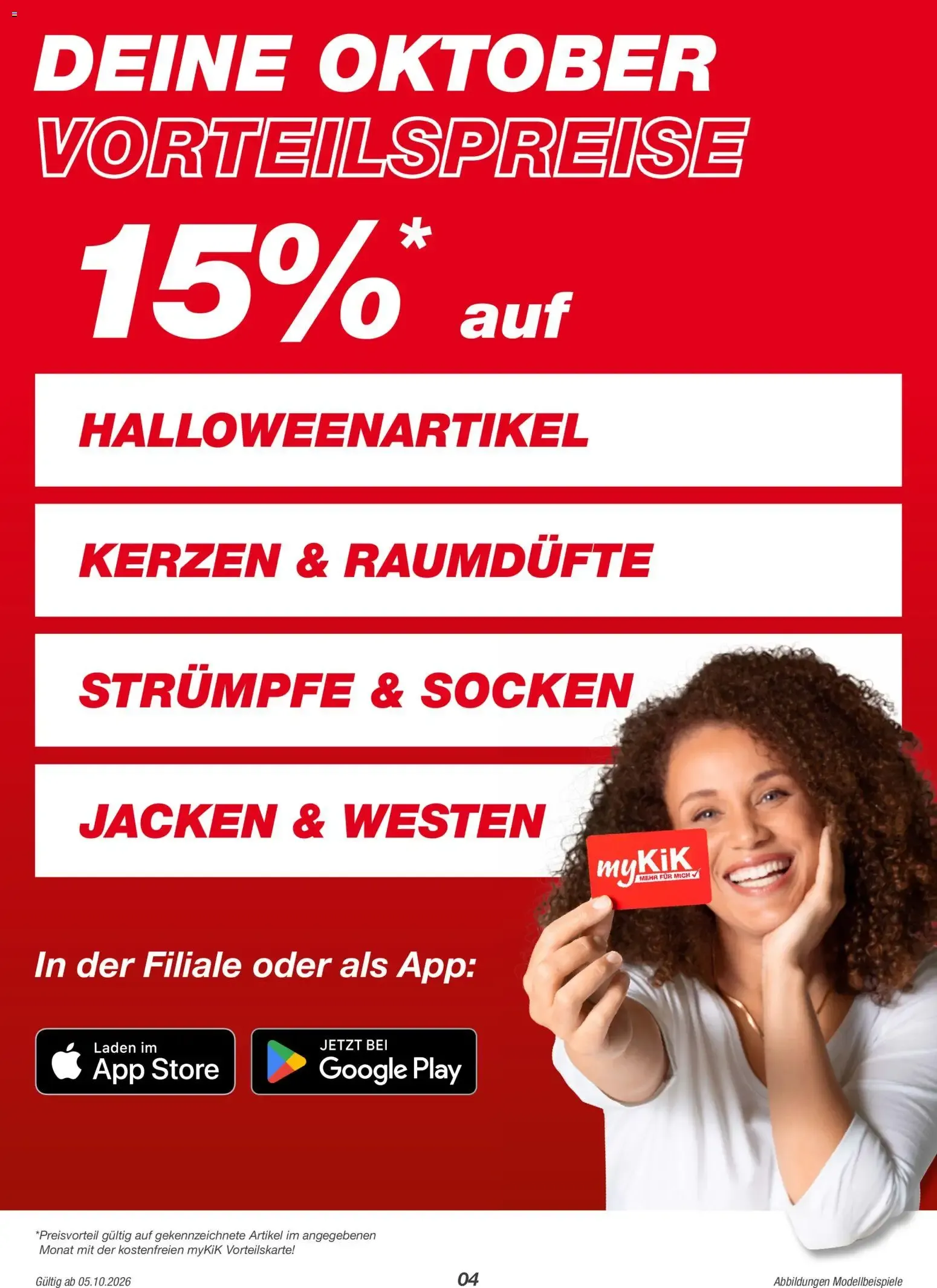 MEHR FAMILIEN- MOMENTE. von 5. Oktober bis 2. November 2026 - Prospekt seite 4