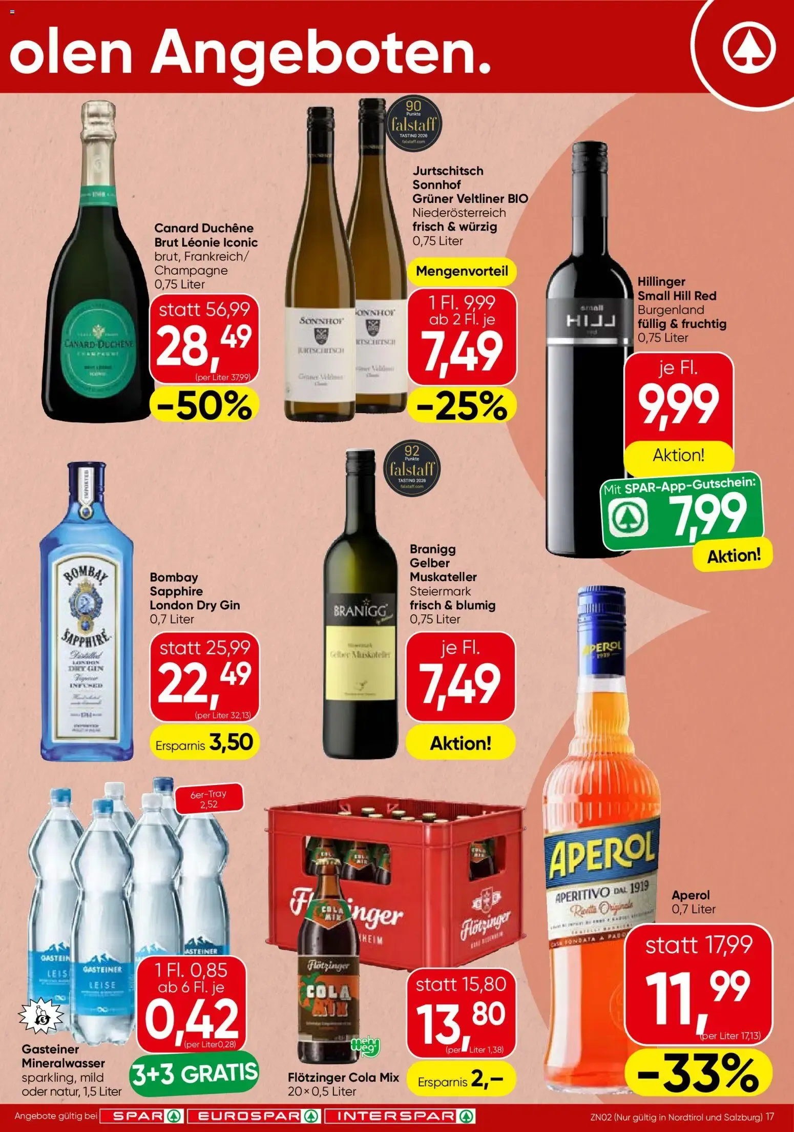 Spar Flugblatt (24.09.2026) - Angebote und Prospekt von 24. September bis 7. Oktober 2026 - Flugblätt seite 17