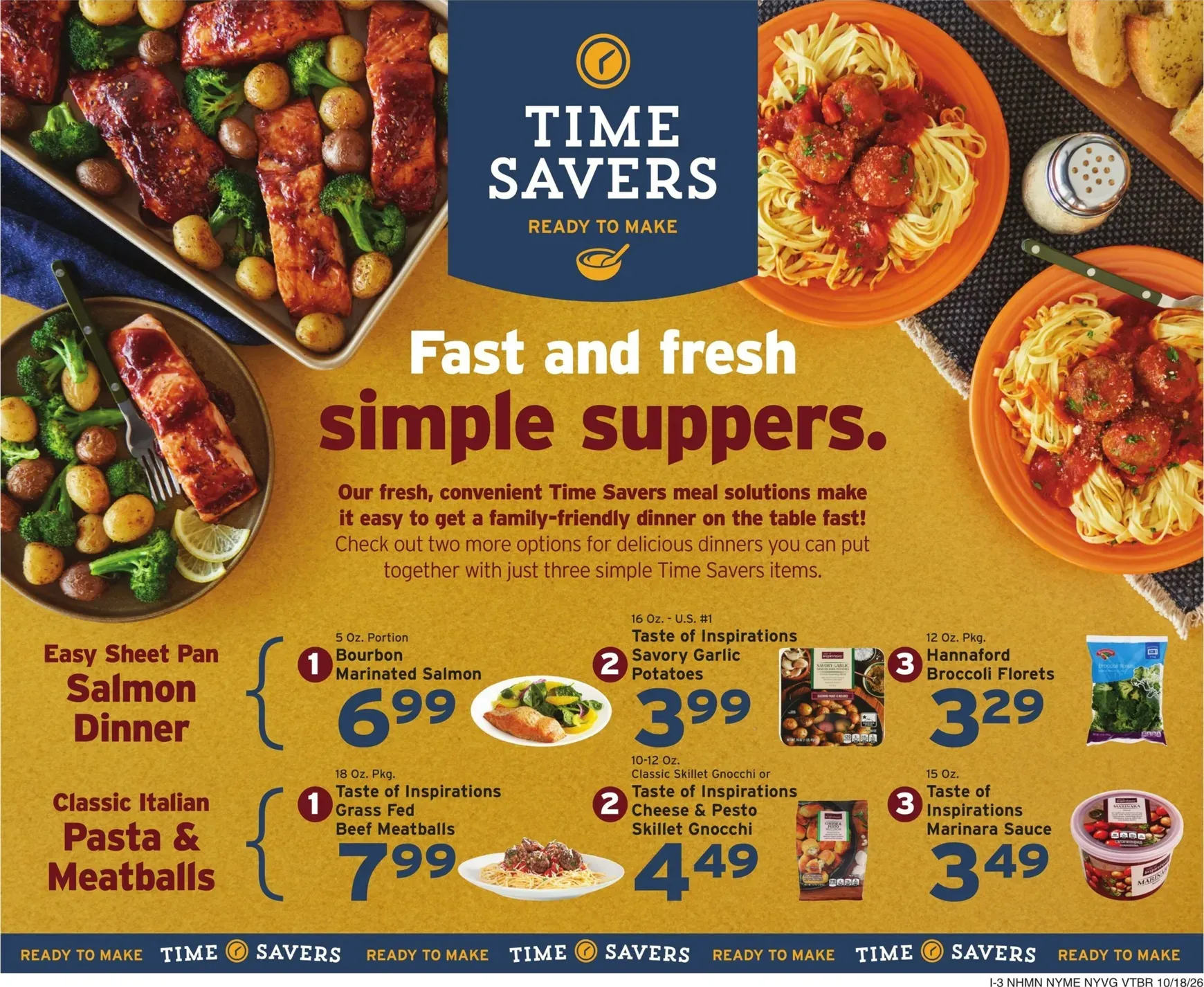 Weekly ad Hannaford: Savings made easy. Fall into this week's hottest deals. from October 18 to October 24 2026 - Page 11