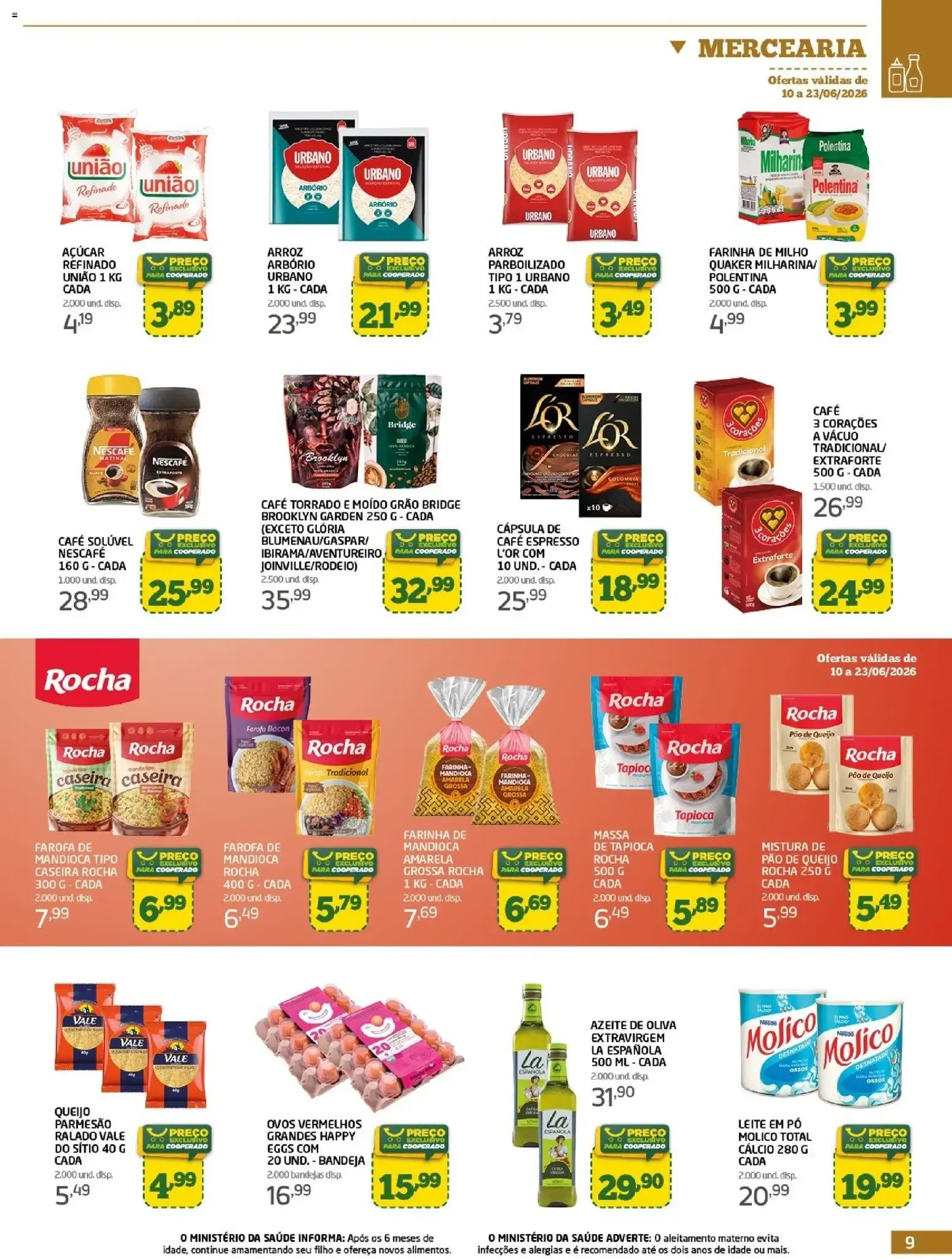 Encarte de Cooper Super Escalação de Ofertas 10 de junho até 23 de junho 2026 - Pagina 9