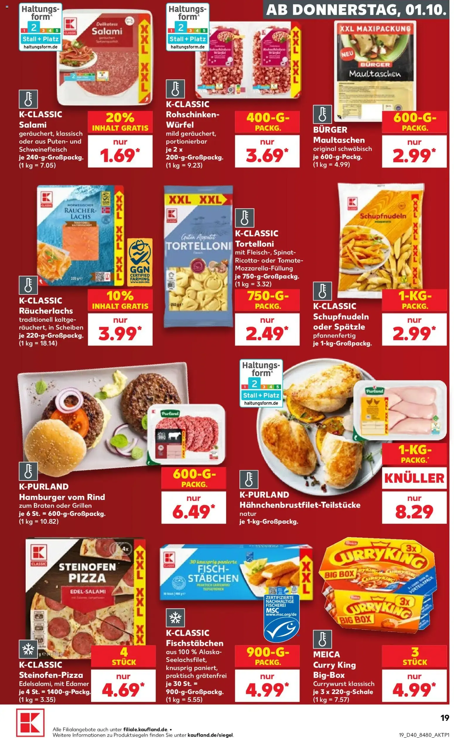 DEUTSCHLANDS BESTE PREISE van 1 oktober tot 7 oktober 2026 - Folder pagina 19