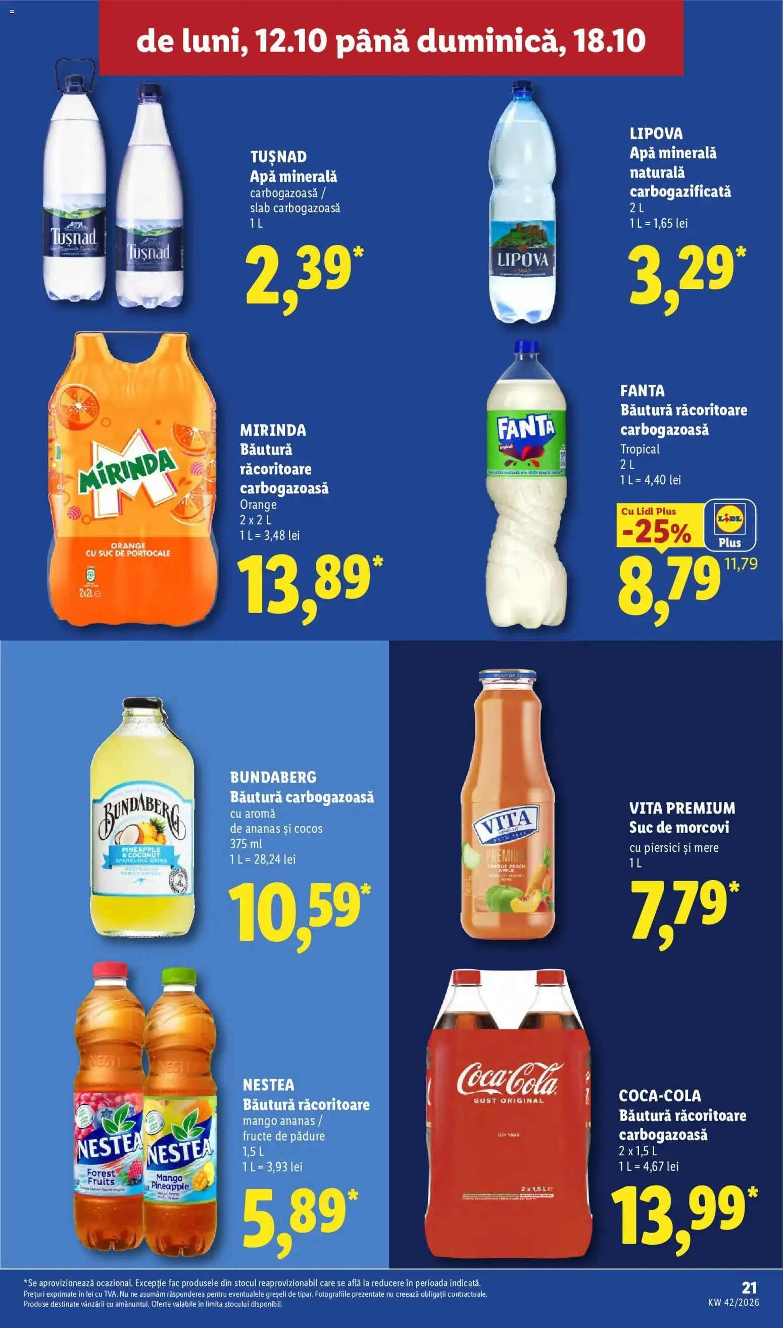 Catalog Catalog LIDL 12.10.2026 - Oferta și Revista online de la 12 octombrie până la 18 octombrie 2026 - Revista Pagina 21