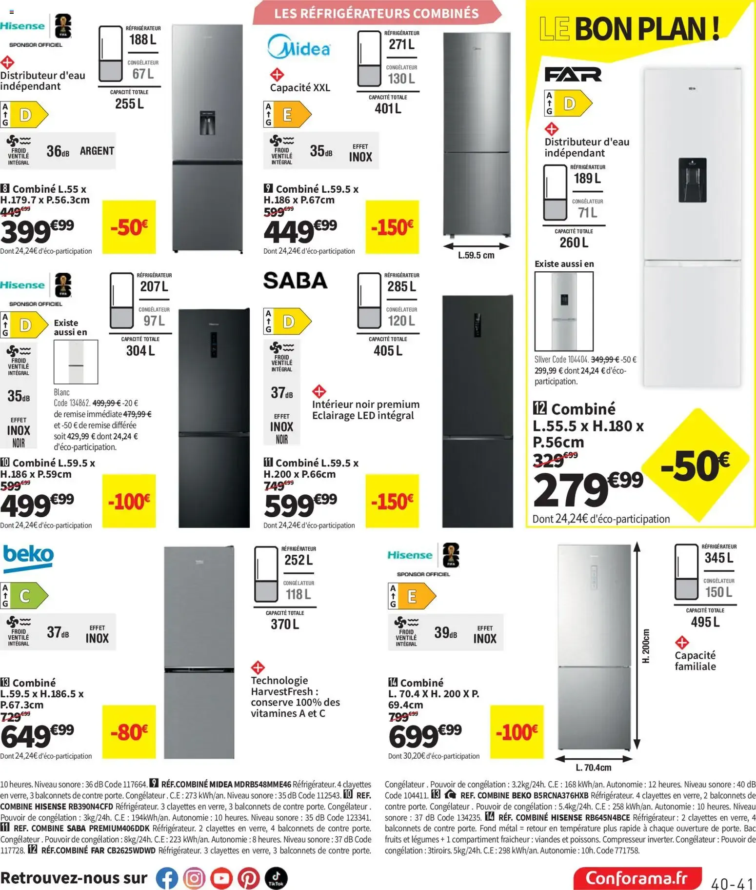 Conforama catalogue à partir du 09/06/2026 - promo en ligne du 9 juin au 6 juillet 2026 - Catalogue page 41