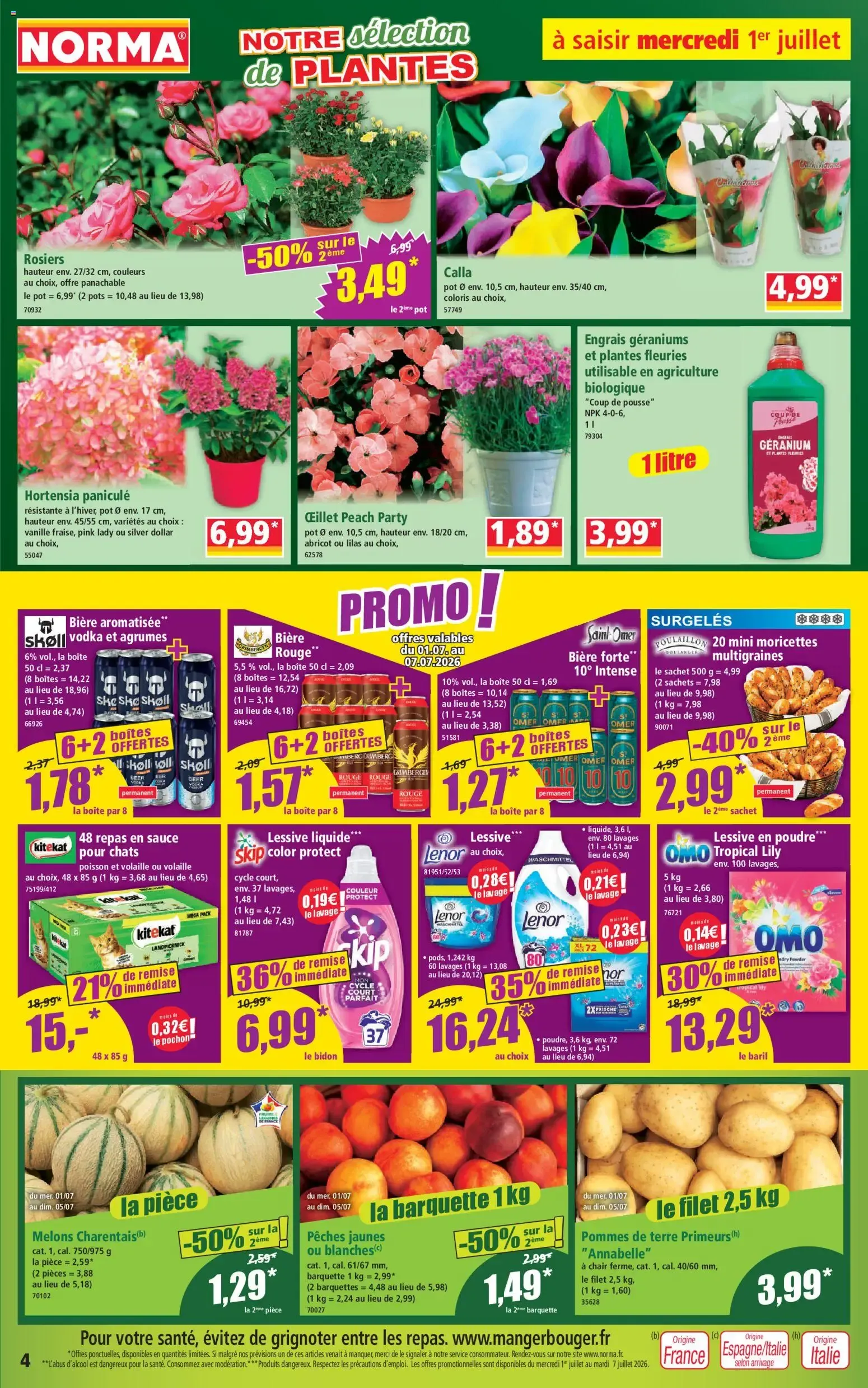 Norma catalogue à partir du 01/07/2026 - promo en ligne du 1 juillet au 7 juillet 2026 - Catalogue page 4