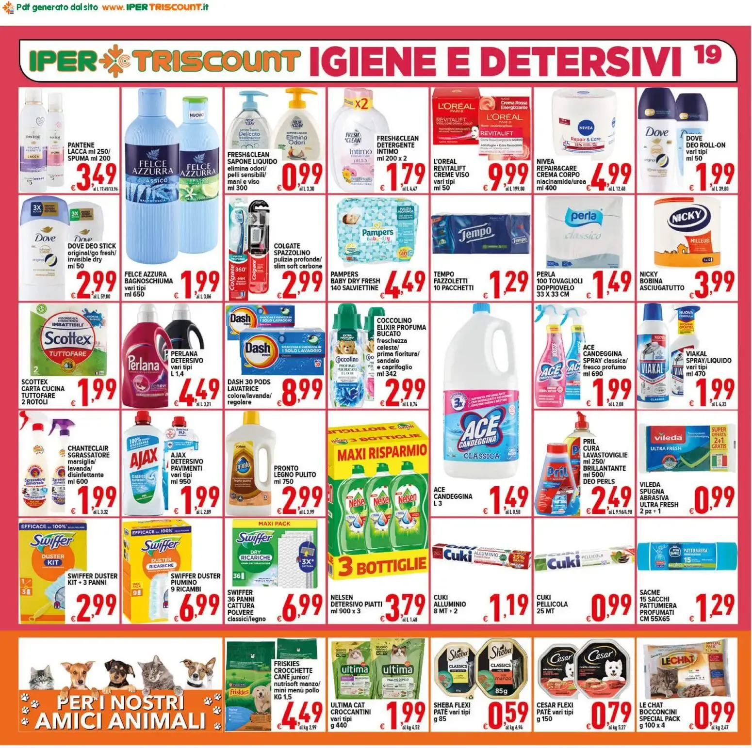 Iper Triscount Supermercati: ¡SOTTOCOSTO! da 2 ottobre a 13 ottobre di 2026 - Pagina del volantino 19