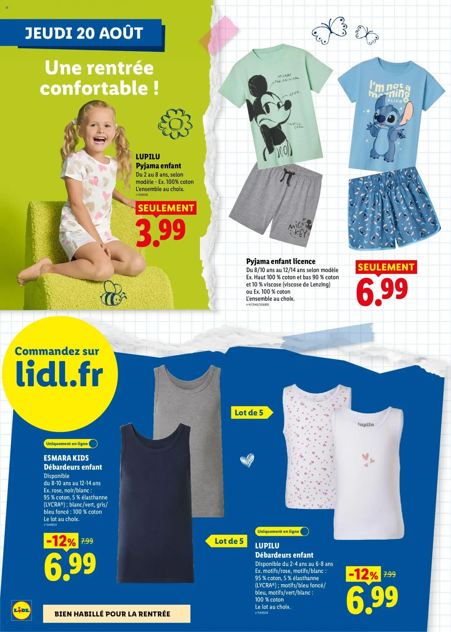 Lidl: Préparez la rentrée ! du 13 août au 20 août 2026 - Catalogue page 24