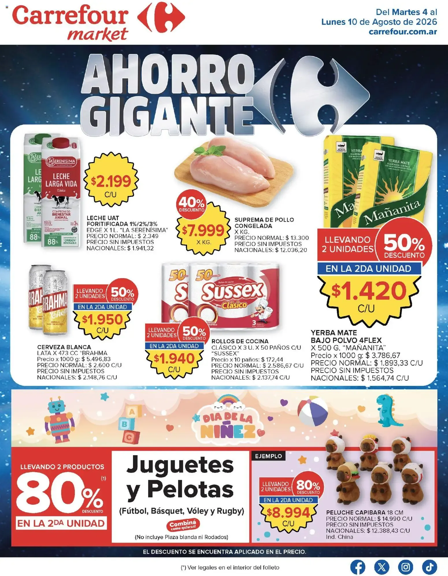 Ofertas de Carrefour ofertas || del 04/08/2026 - 11/08/2026 || Promociones 4 de agosto al 10 de agosto 2026 - Página 35 del catálogo