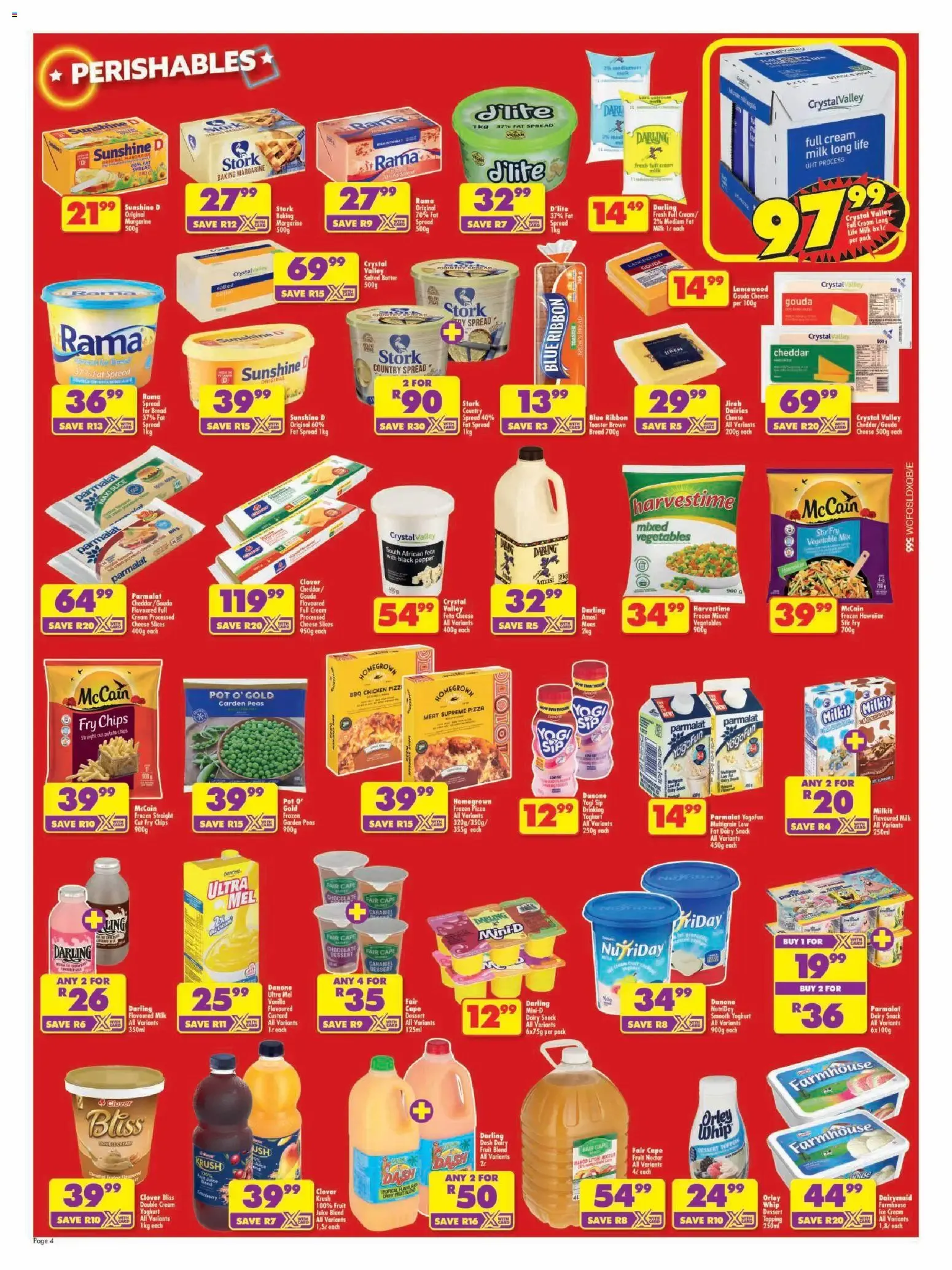 Shoprite Major Low Price Birthday from 20 July to 10 August 2026 - Catalogue Page 4