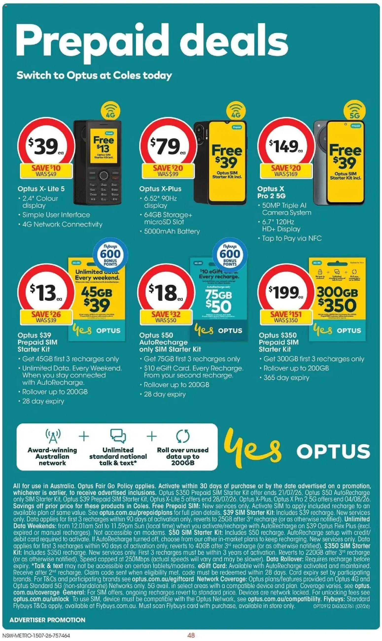 Coles catalogue valid from 15/07/2026 > Online Australia - Catalogue valid from 15 July to 21 July 2026 - page 47