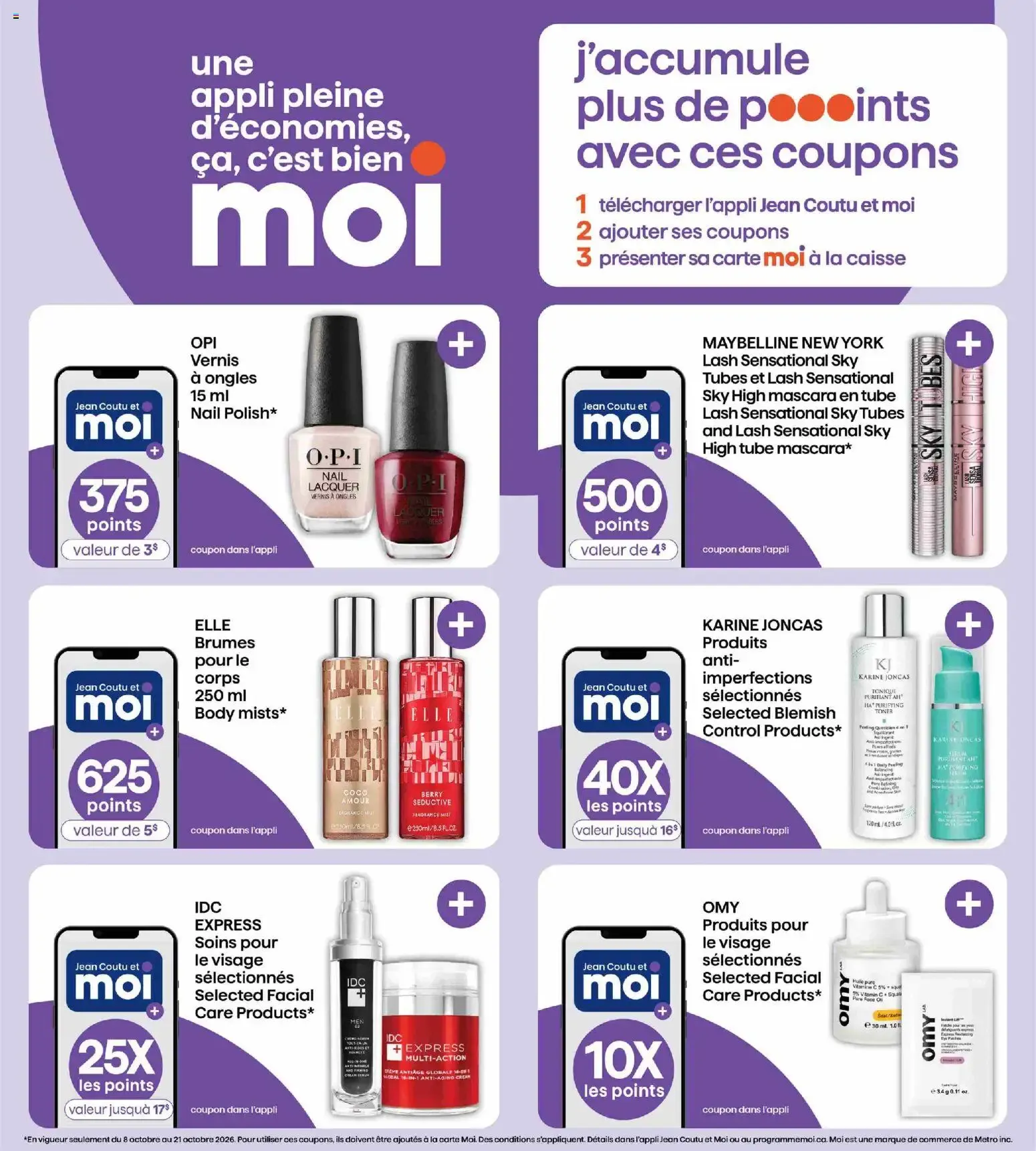 Jean Coutu flyer - MOI Booklet from Oct 8, 2026 > weekly specials & deals from October 8 to October 21 2026 - flyer page 4
