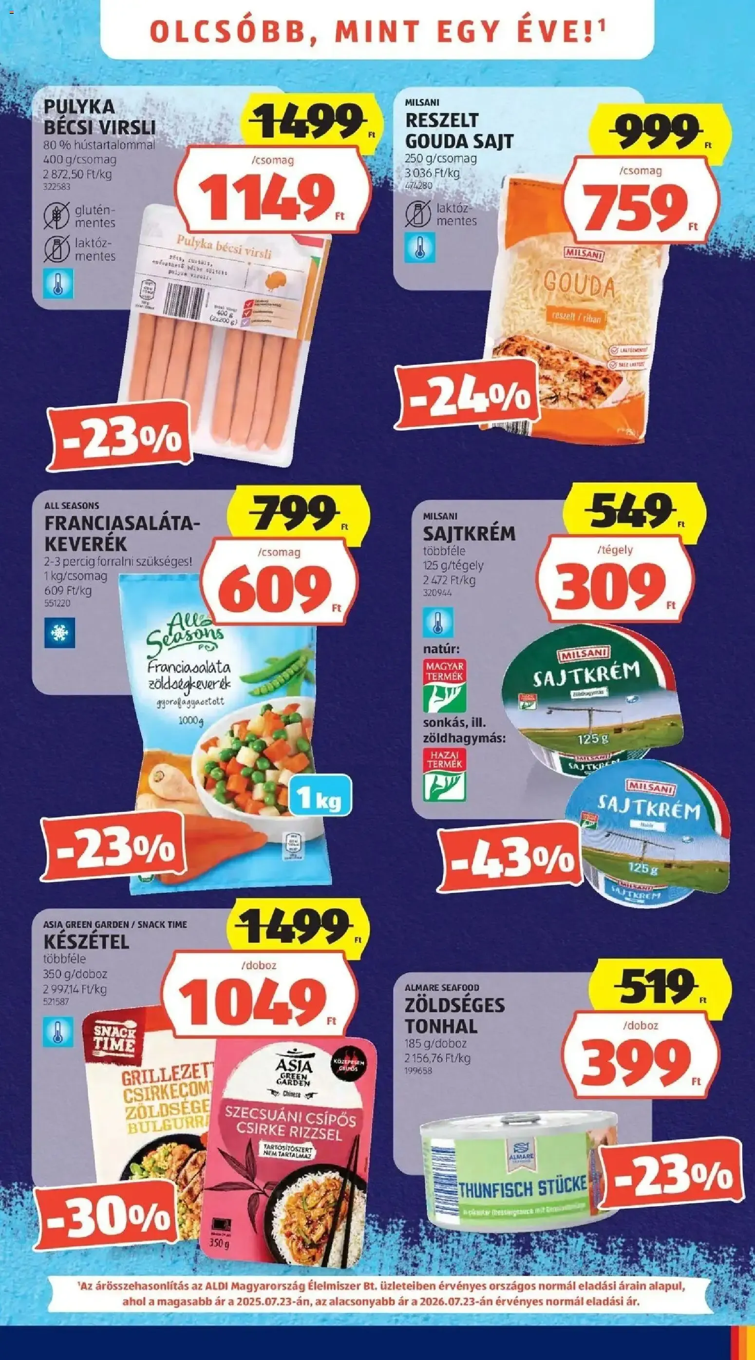 Katalógus Aldi aktuális akciós újság - 2026.07.23. -tól/töl > akció, lapozható szórólap 🛍️ július 23.-tól július 29.-ig 2026. - Oldal 3