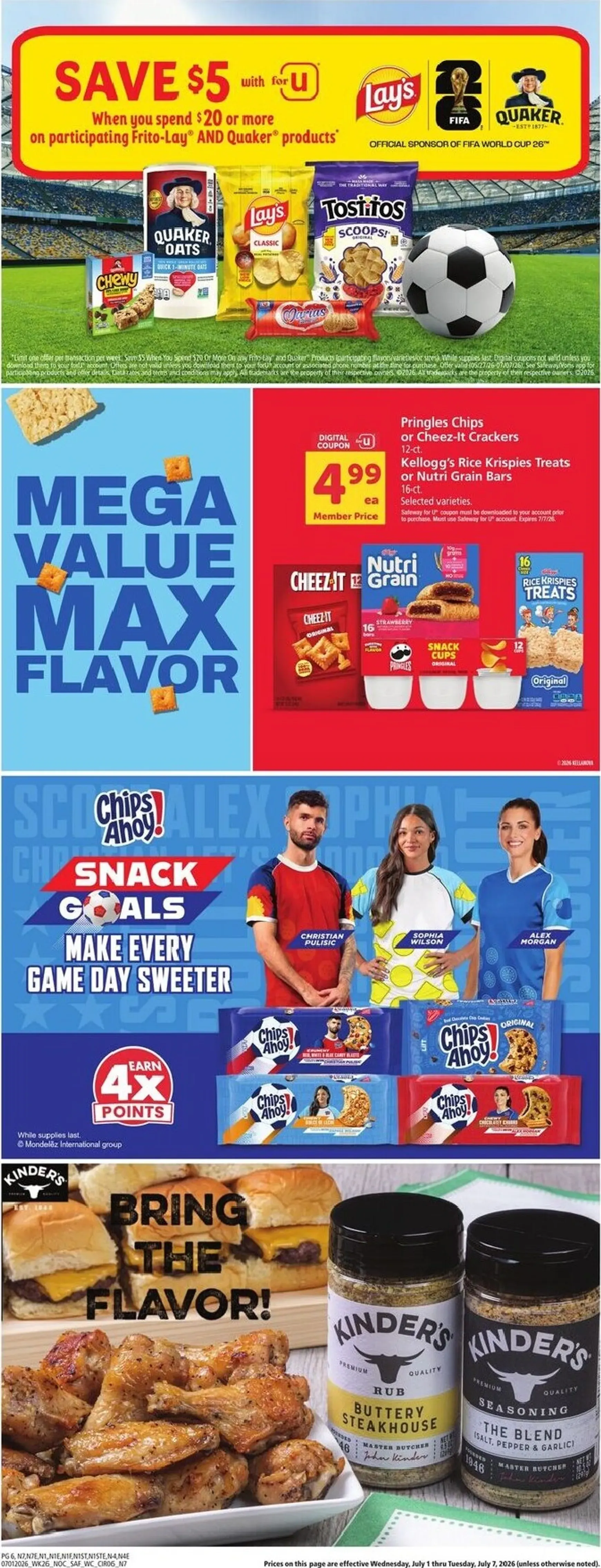 Weekly ad Current Safeway leaflet valid from Wednesday 07/01/2026 to Tuesday 07/07/2026 from July 1 to July 7 2026 - Page 6