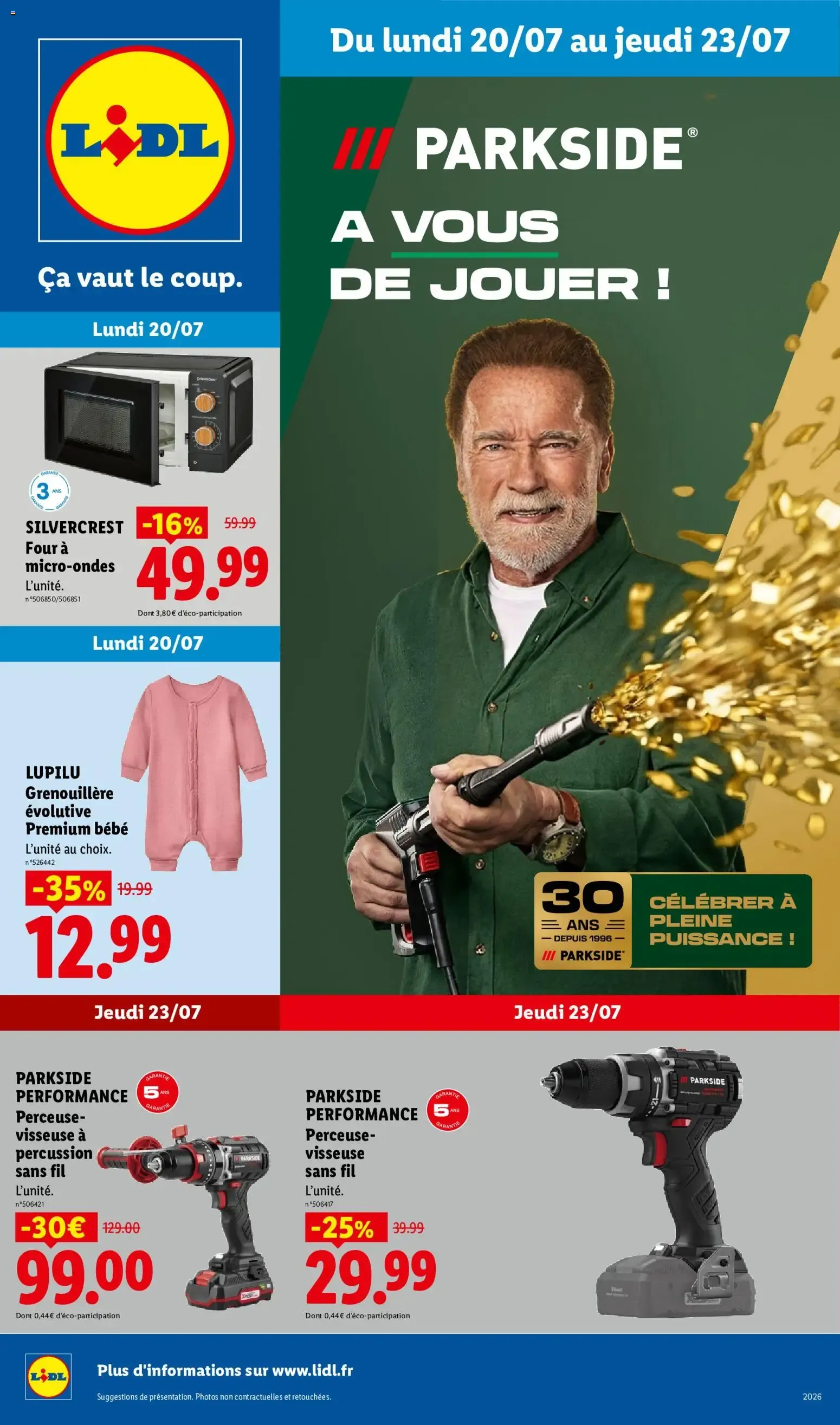Catalogue LIDL du 20/07/2026 | Promo prospectus en ligne