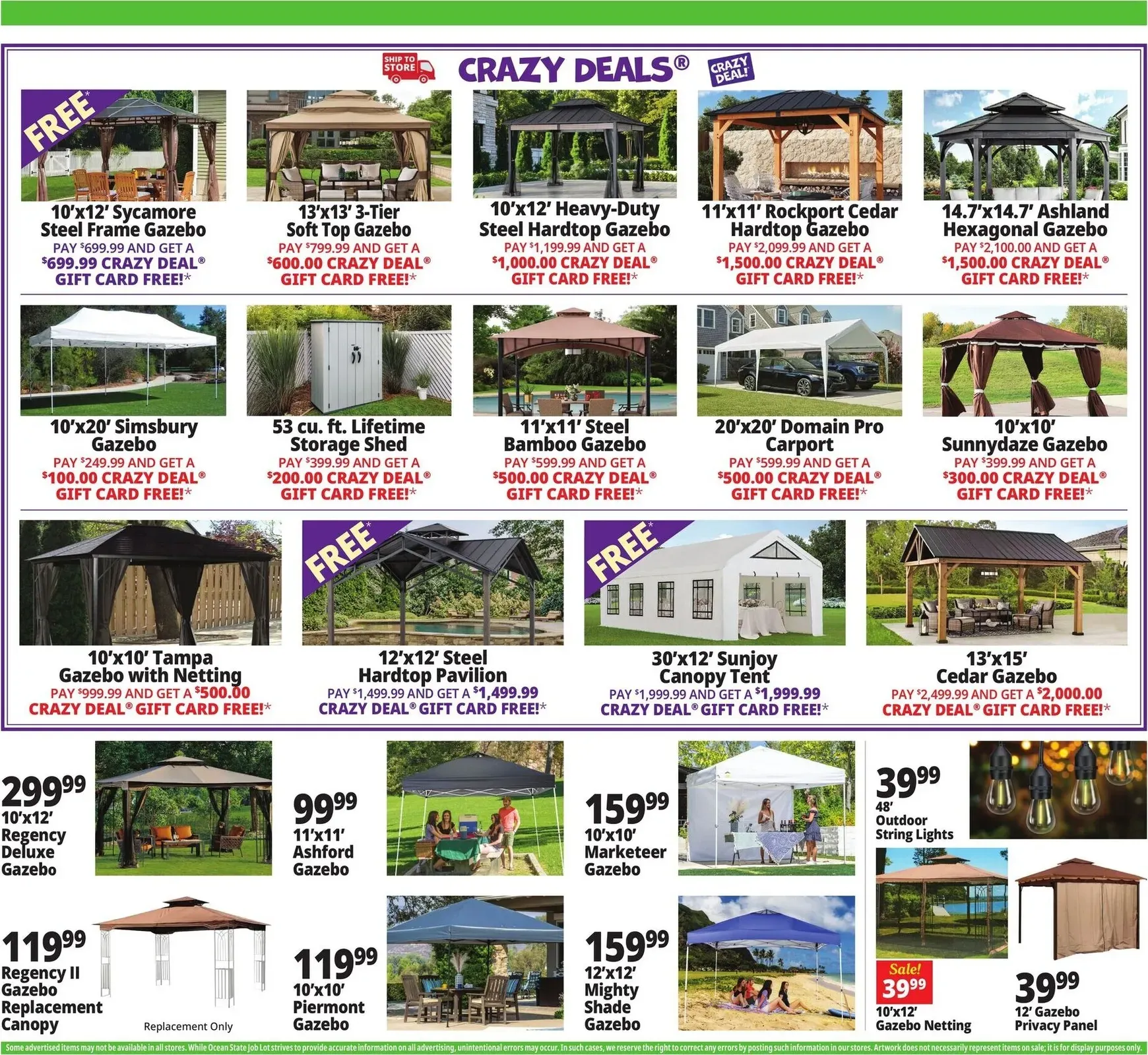 Weekly ad Current Ocean State Job Lot leaflet valid from Thursday 07/09/2026 to Wednesday 07/15/2026 from July 9 to July 15 2026 - Page 6