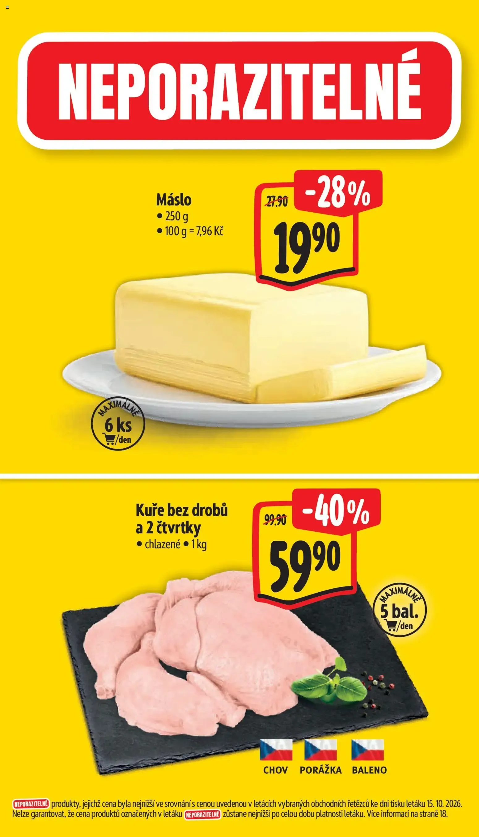 Albert leták - Supermarket od 21.10.2026 - Akční leták - 21. října 27. října 2026 - Page 2