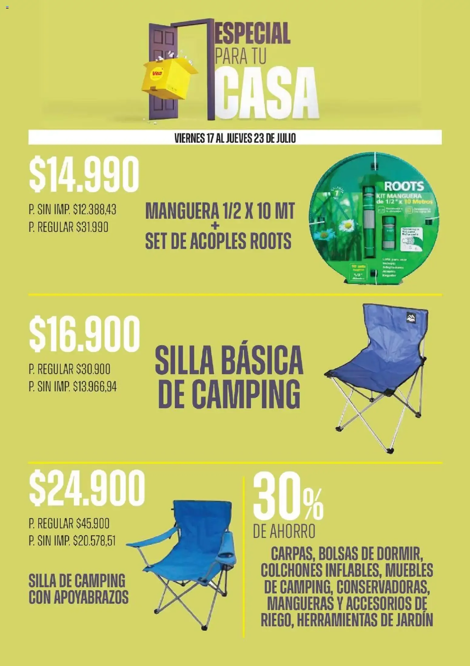 Ofertas de Vea - Especial para tu casa del 17/07/2026 - 22/07/2026 17 de julio al 22 de julio 2026 - Página 4 del catálogo