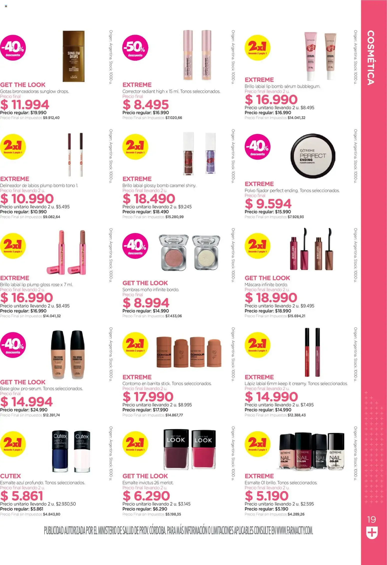Ofertas de Farmacity catálogo del 01/10/2026 - 21/10/2026 1 de octubre al 21 de octubre 2026 - Página 19 del catálogo