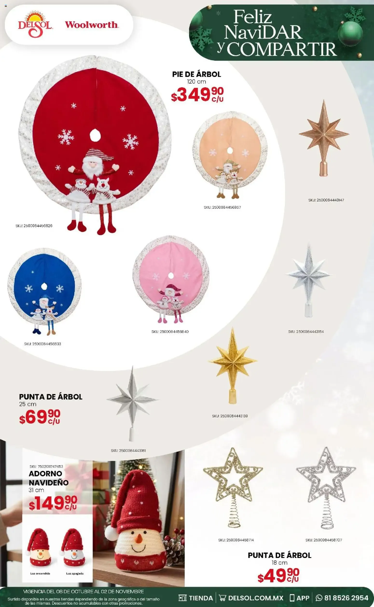Catálogo de Del Sol y Woolworth - Feliz NaviDar y Compartir (08/10/2026 - 02/11/2026) - catálogo en línea 8 de octubre al 2 de noviembre 2026 - Pagina 18