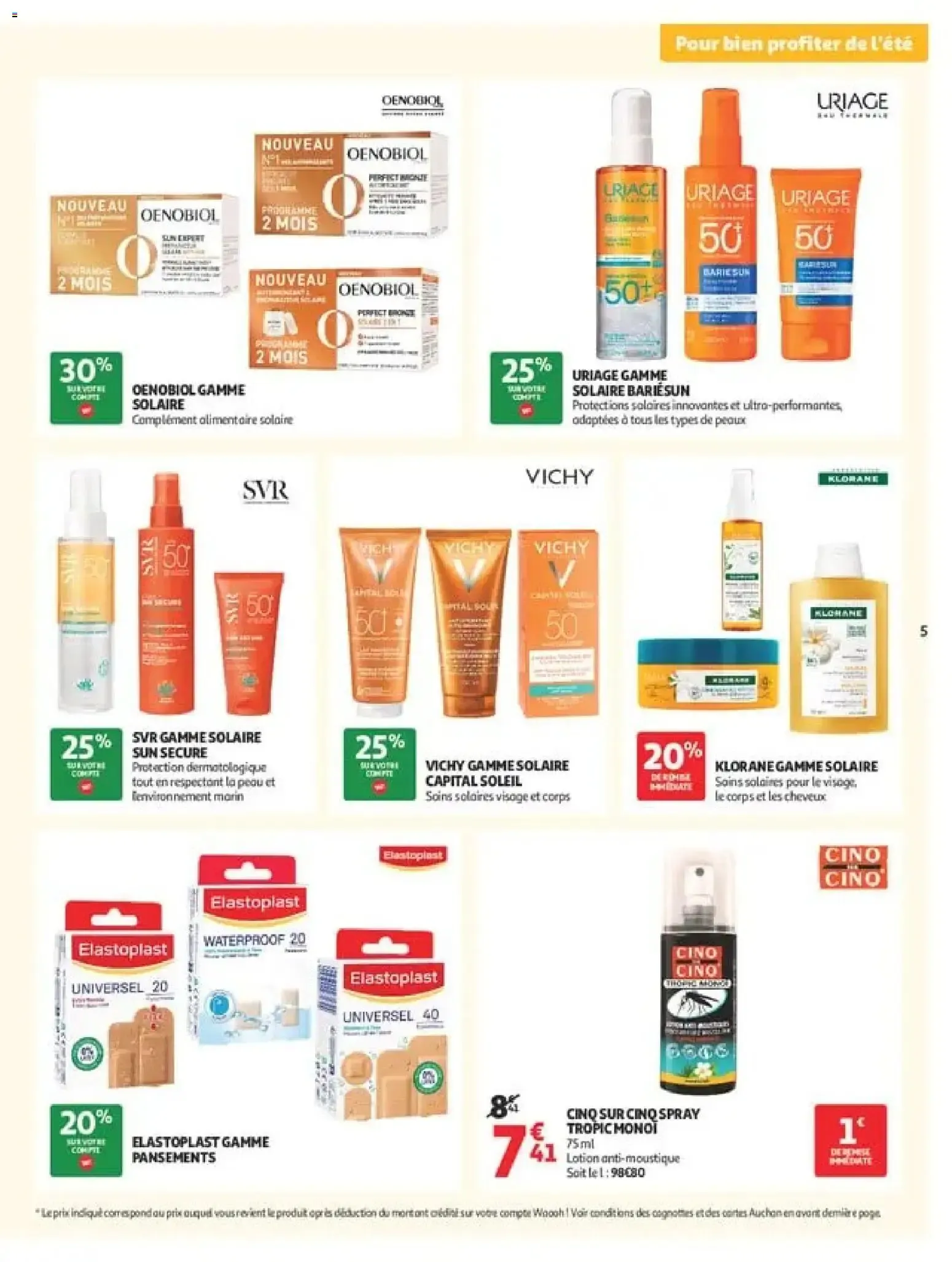 Auchan Parapharmacie, beauté à partir du 28/07/2026 - promo en ligne du 28 juillet au 30 août 2026 - Catalogue page 5