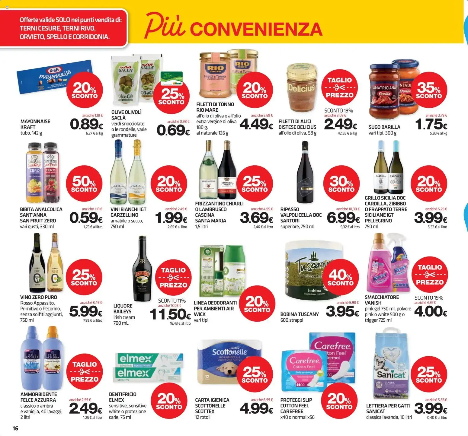 Superconti volantino dal 16/07/2026 - online Offerte da 16 luglio a 29 luglio di 2026 - Pagina del volantino 16