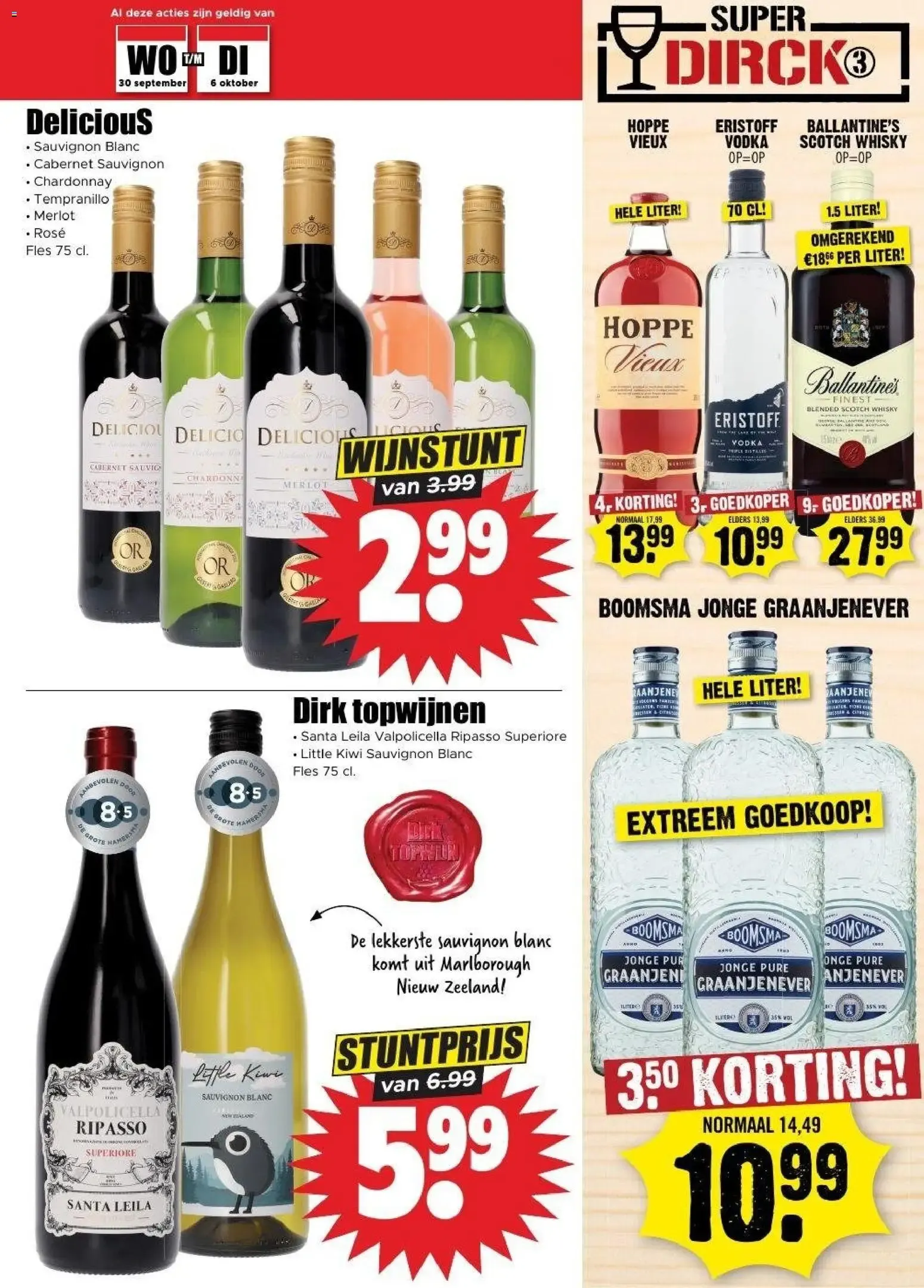 Dirk | Robijn wasverzachter aanbieding van 30 september tot 6 oktober 2026 - Folder pagina 17