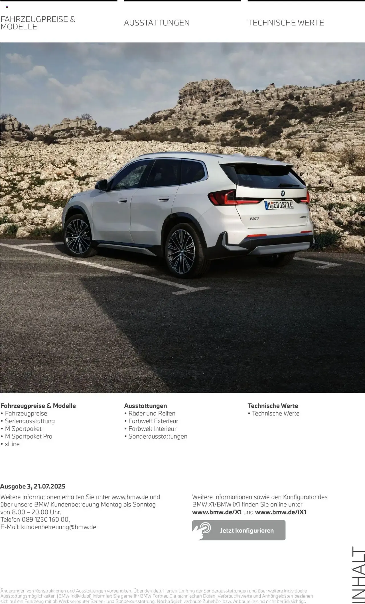 BMW X1 vom 01.07.2025 – Angebote online von 1. Juli bis 31. Dezember 2026 - Prospekt seite 2