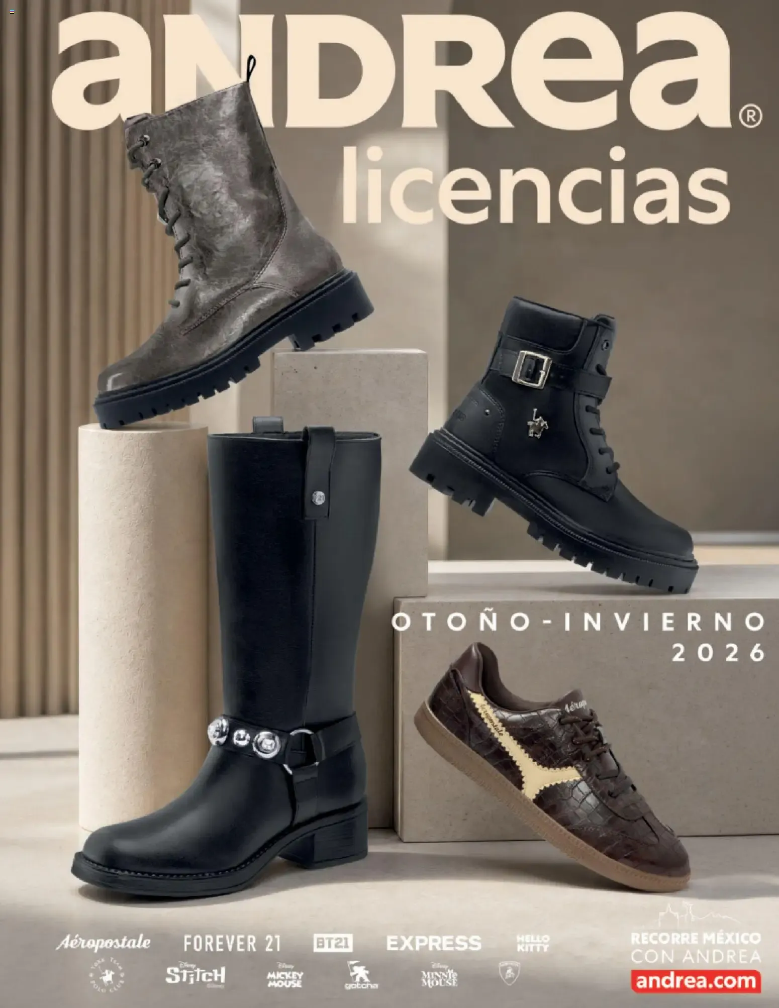 Catálogo de Andrea catálogo Las Mejores Licencias 2026 - Catálogos en línea de 23/08 - 30/01 23 de agosto al 30 de enero 2027 - Pagina 1