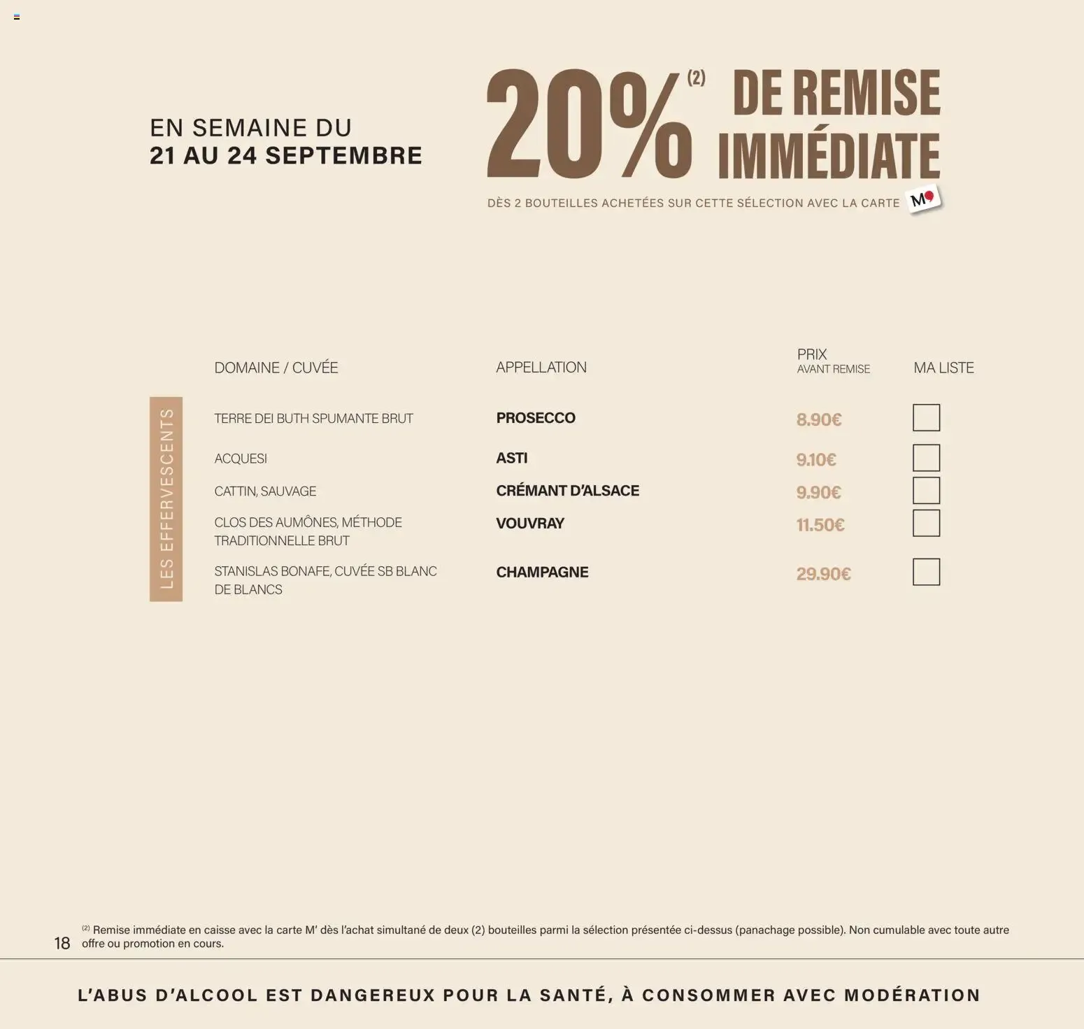 Monoprix - Calendrier des Offres du 11 septembre au 27 septembre 2026 - Catalogue page 18
