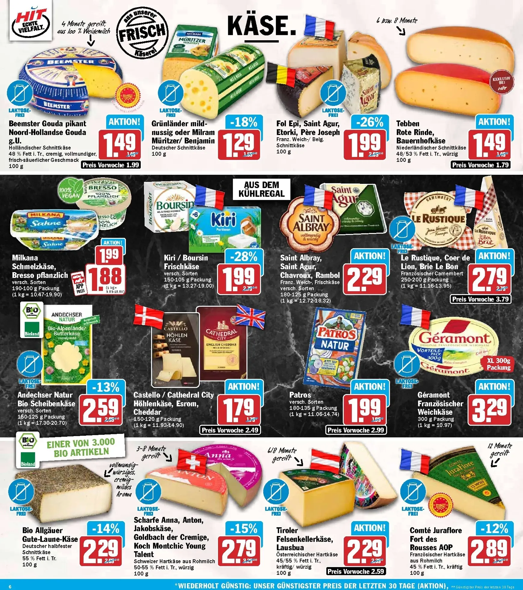Hit Prospekt – von Montag 06.07.2026 bis Samstag 11.07.2026 von 6. Juli bis 11. Juli 2026 - Prospekt seite 6