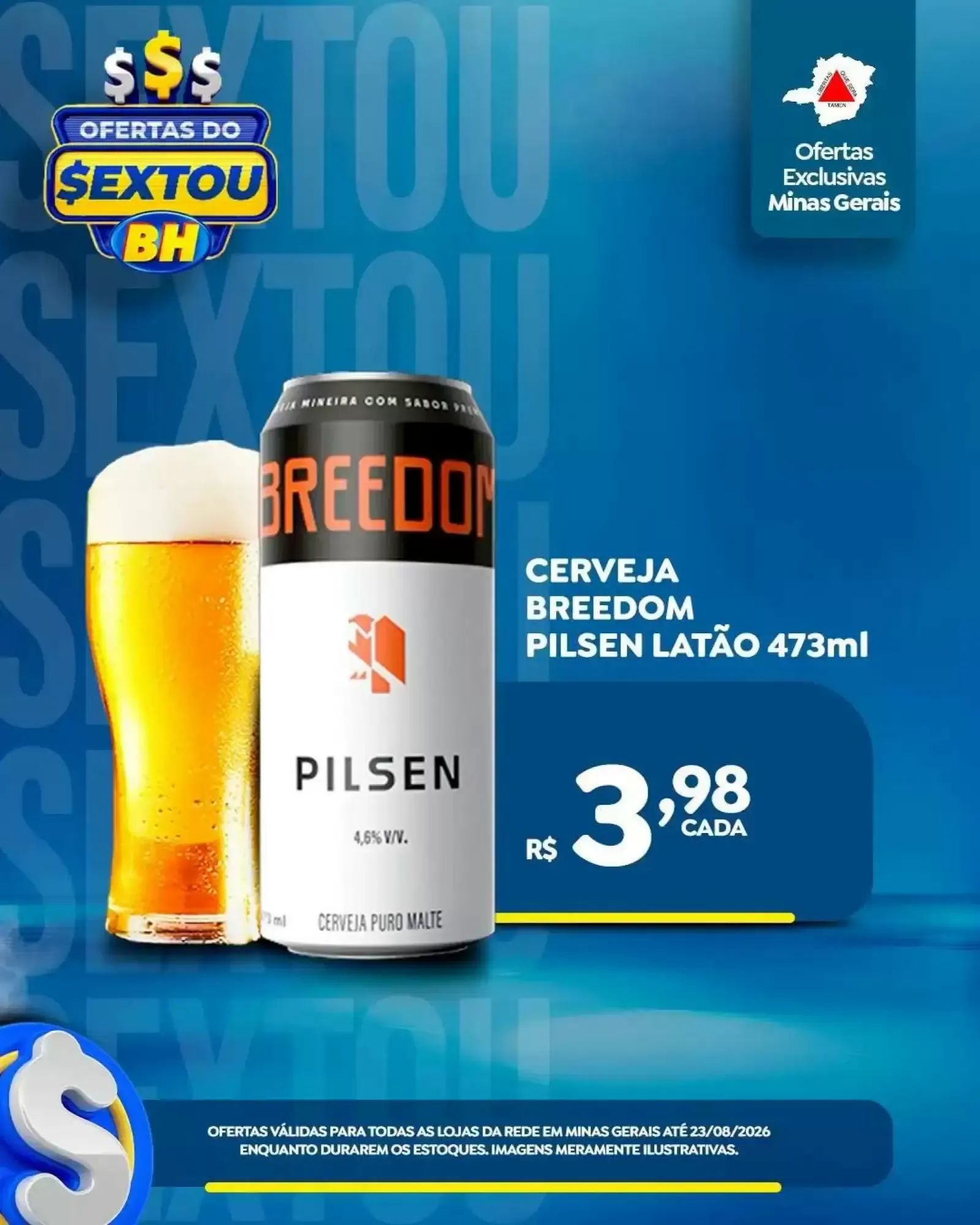 Encarte de Ofertas do Sextou BH - Minas Gerais 21 de agosto até 23 de agosto 2026 - Pagina 2