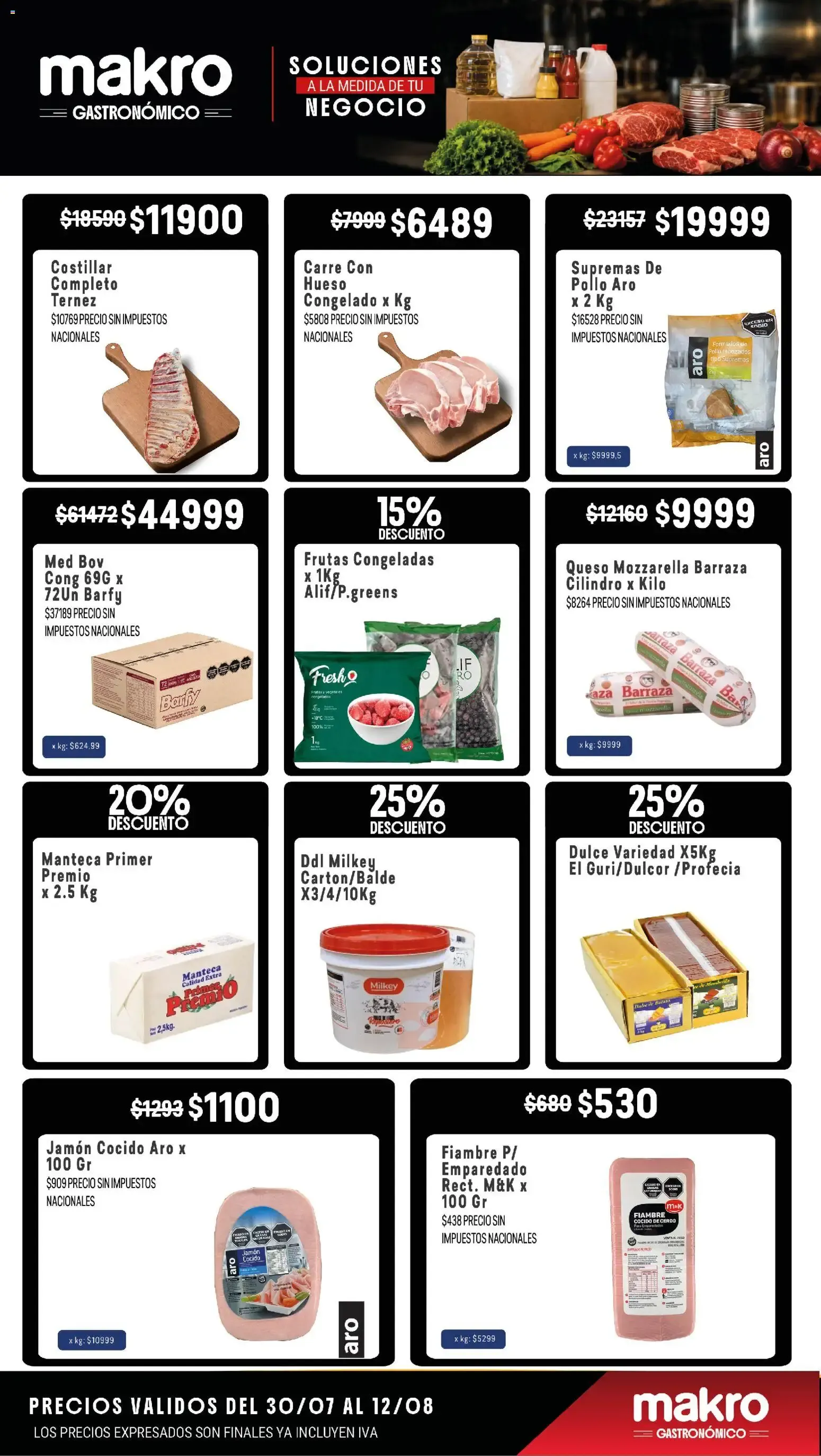 Ofertas de Makro Ofertas GASTRONÓMICO del 30/07/2026 - 12/08/2026 30 de julio al 12 de agosto 2026 - Página 2 del catálogo