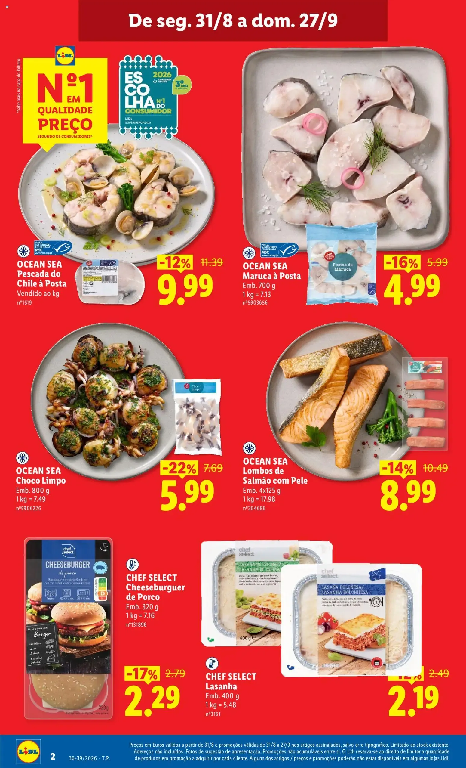 Folheto Lidl: Em setembro, baixar ainda mais os preços vale mesmo a pena. de 1 de setembro até 27 de setembro 2026 - Pagina 2
