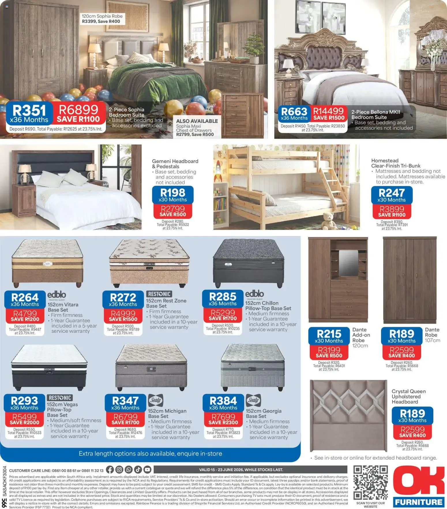 OK Furniture - Our Best Birthday Deals from 15 June to 23 June 2026 - Catalogue Page 8