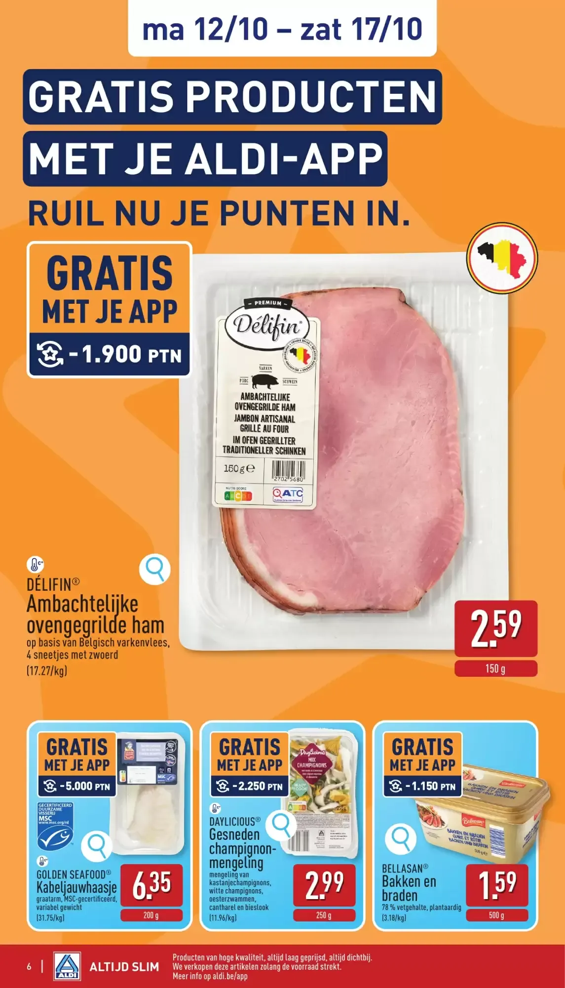 ALDI Folder: ma 12/10 - zat 17/10 van 12 oktober tot 17 oktober 2026 - folder pagina 6