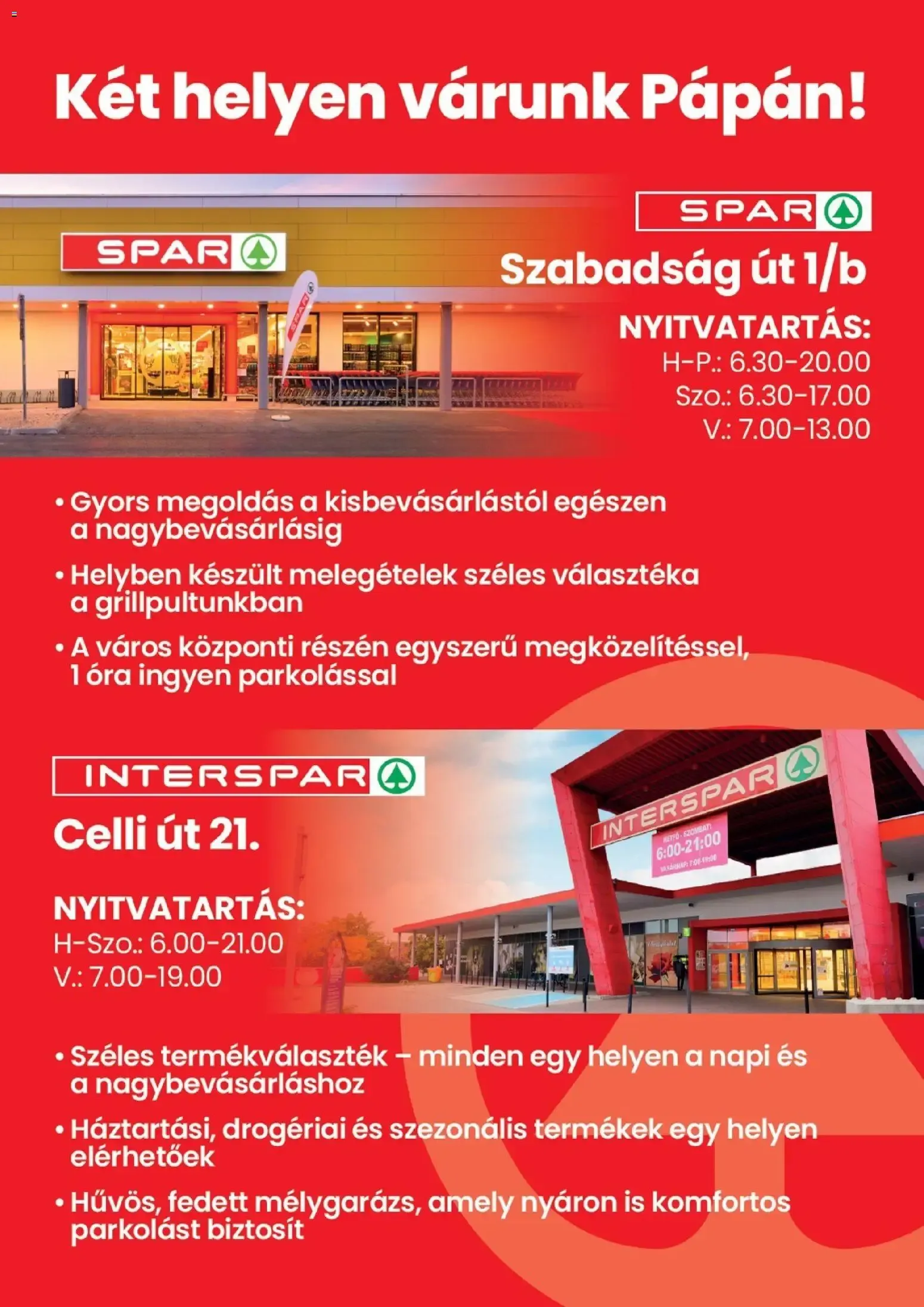 Katalógus SPAR INTERSPAR - ¡Buena decisión elegirnos! ¡Ahora te esperamos con una sorpresa! július 17.-tól július 18.-ig 2026. - Oldal 2
