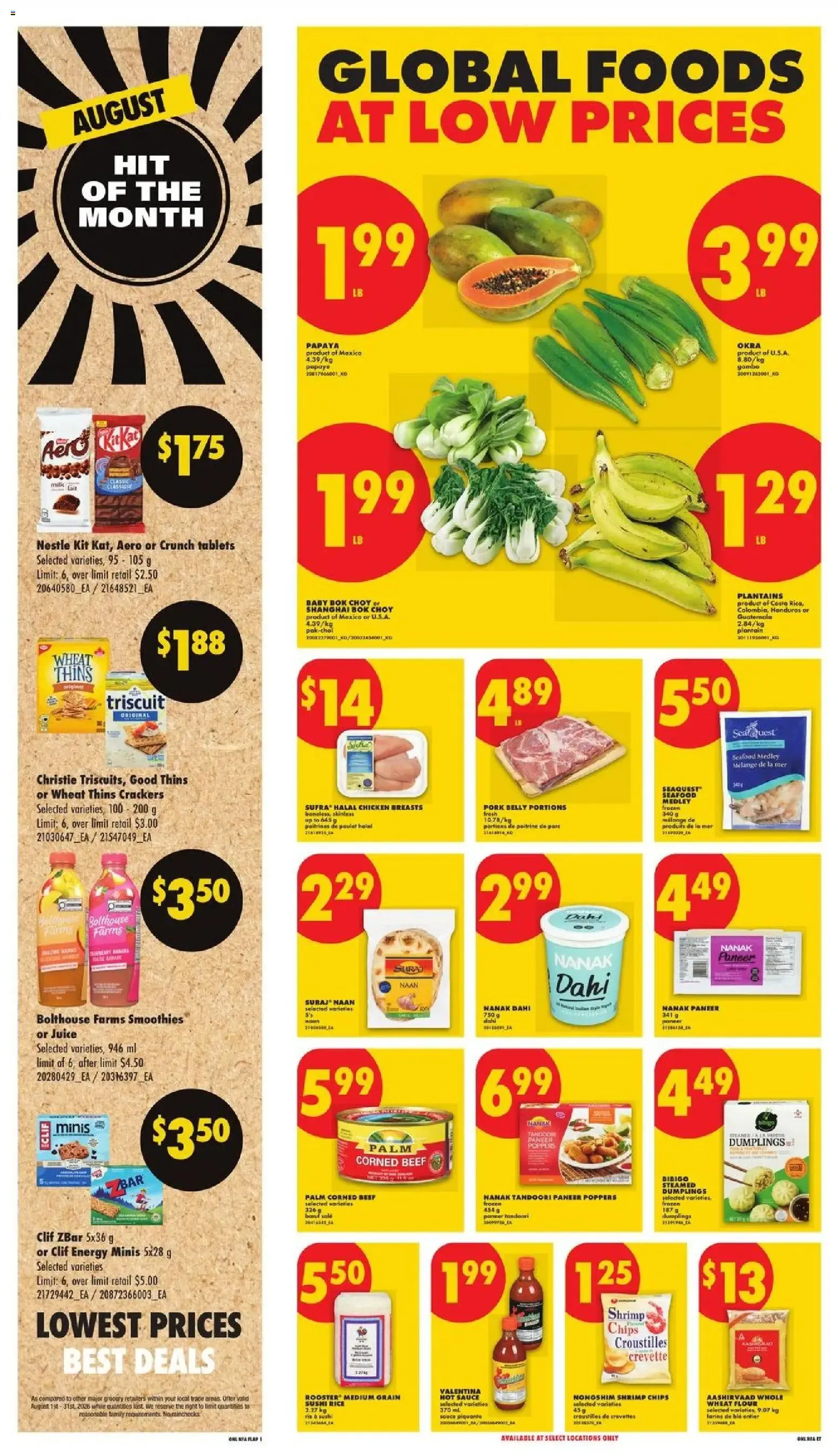No Frills weekly flyer - NS from Aug 13, 2026 > weekly specials & deals from August 13 to August 19 2026 - flyer page 6