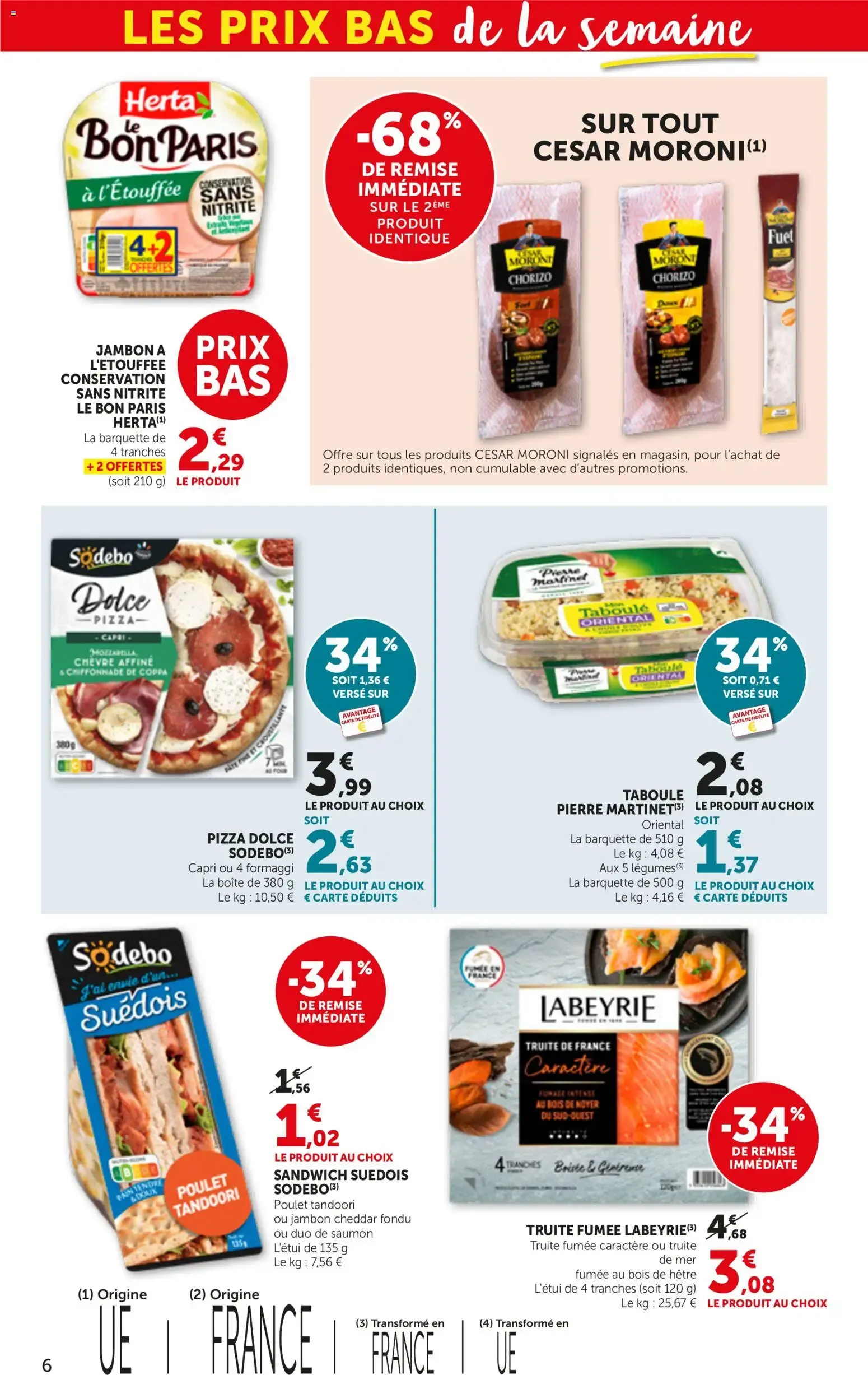 bi1 Catalogue Maxi marché à prix bas à partir du 13/10/2026 - promo en ligne du 13 octobre au 25 octobre 2026 - Catalogue page 6